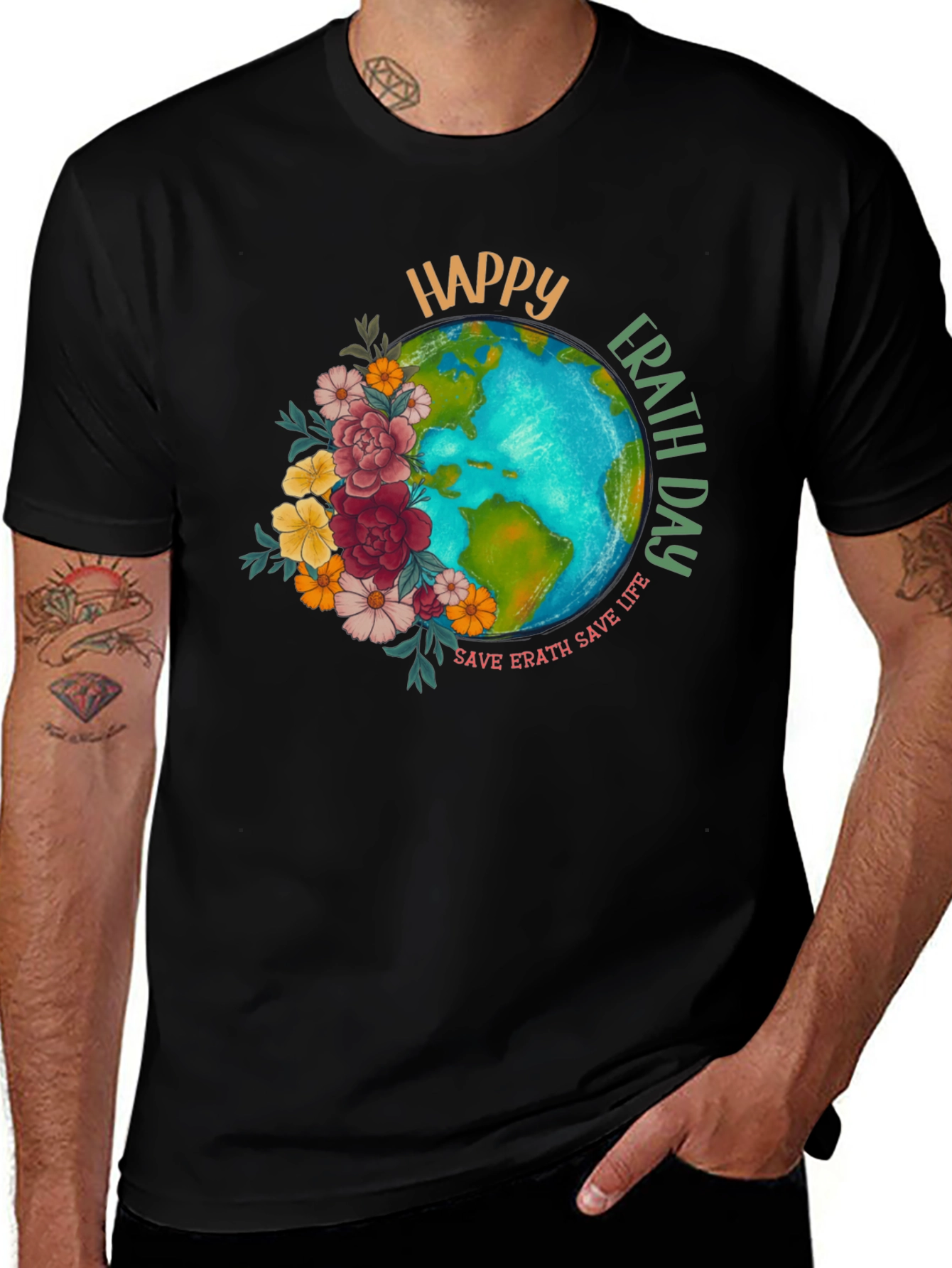 Variant 19 of Happy Earth Day Graphic T-Shirt