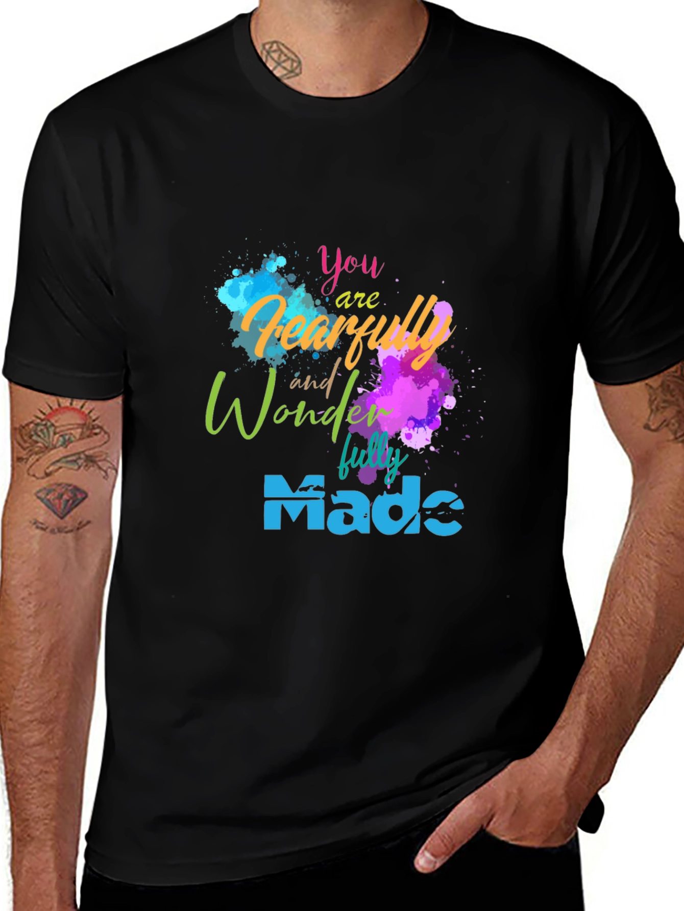 Variant 30 of Fearfully and Wonderfully Made T-Shirt