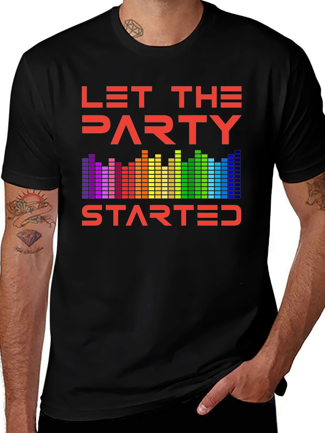 Variant 23 of Let The Party Started Graphic Tee