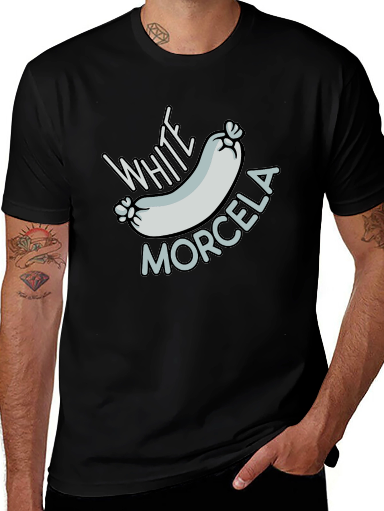 Variant 15 of White Morcela Graphic Tee
