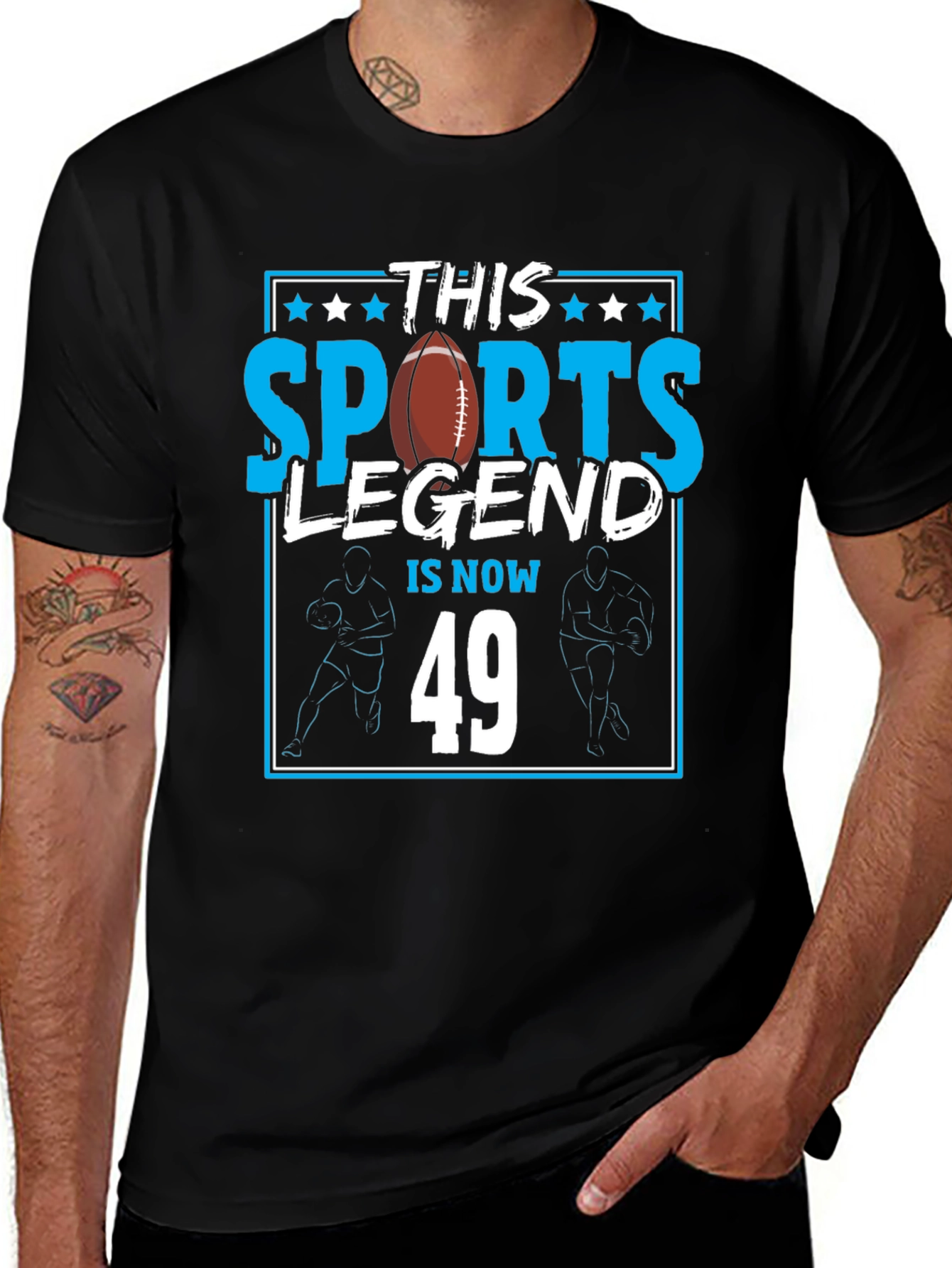 Variant 11 of Sports Legend 49th Birthday T-Shirt