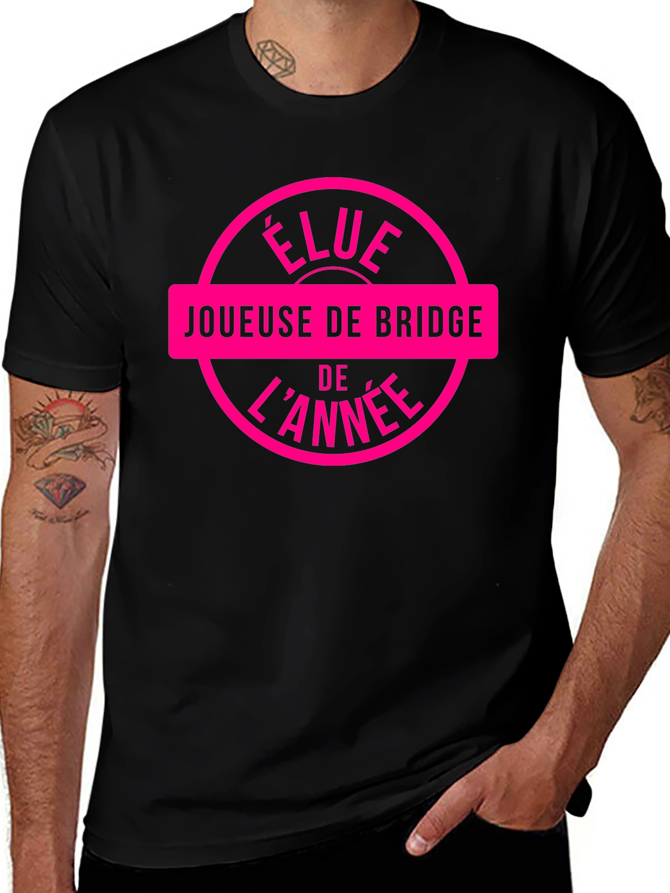 Elue Joueuse De Bridge Tee