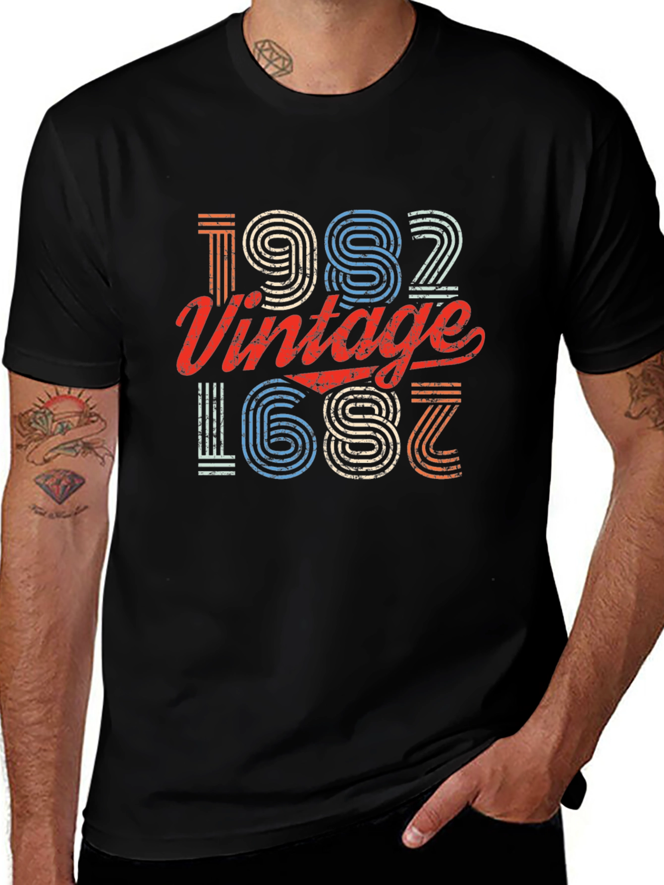 Variant 28 of Vintage 1982 T-Shirt Retro Birthday Gift