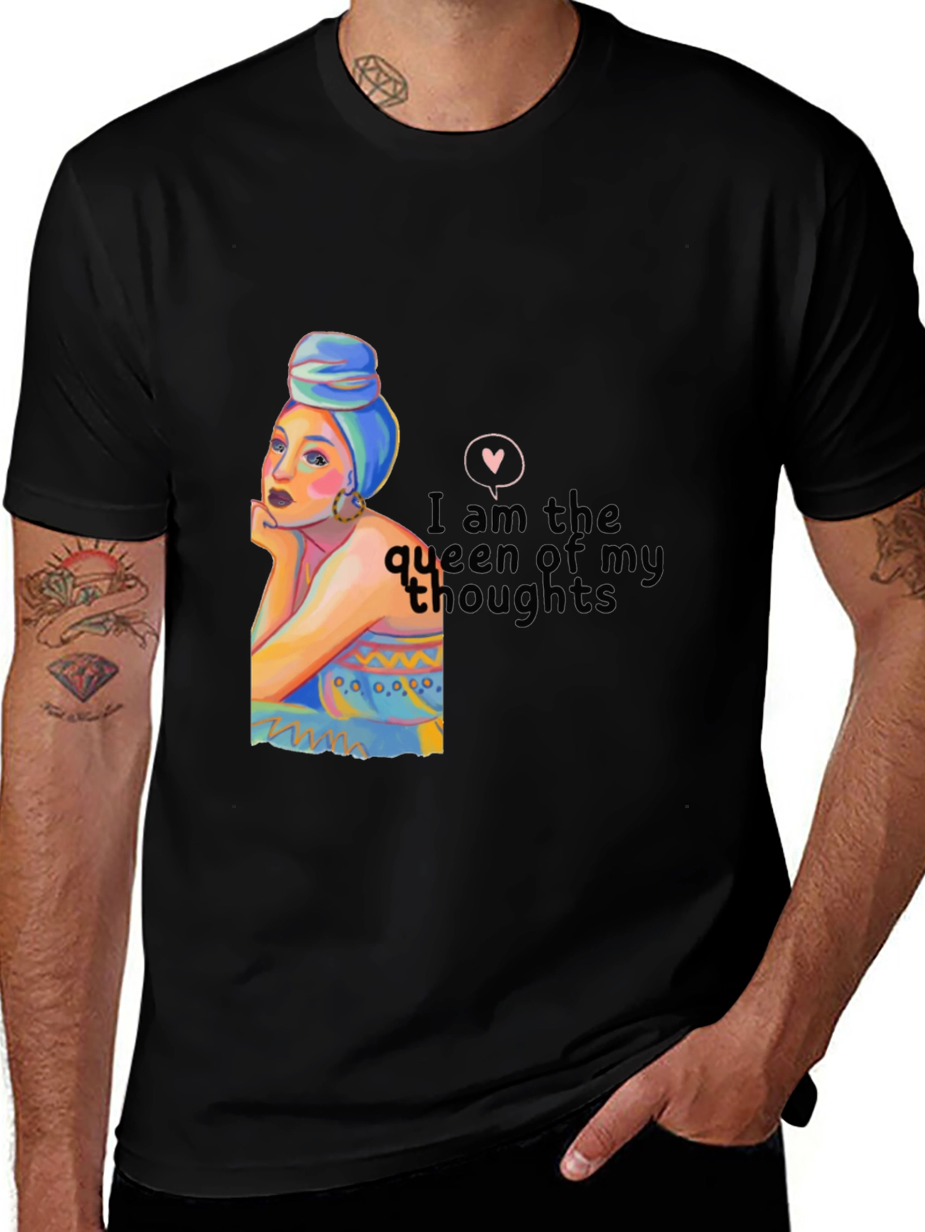 Variant 14 of Queen of My Thoughts Graphic T-Shirt