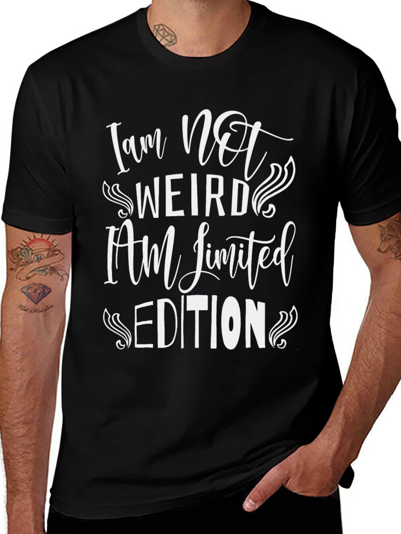 Variant 10 of Funny I Am Not Weird Limited Edition Graphic Tee