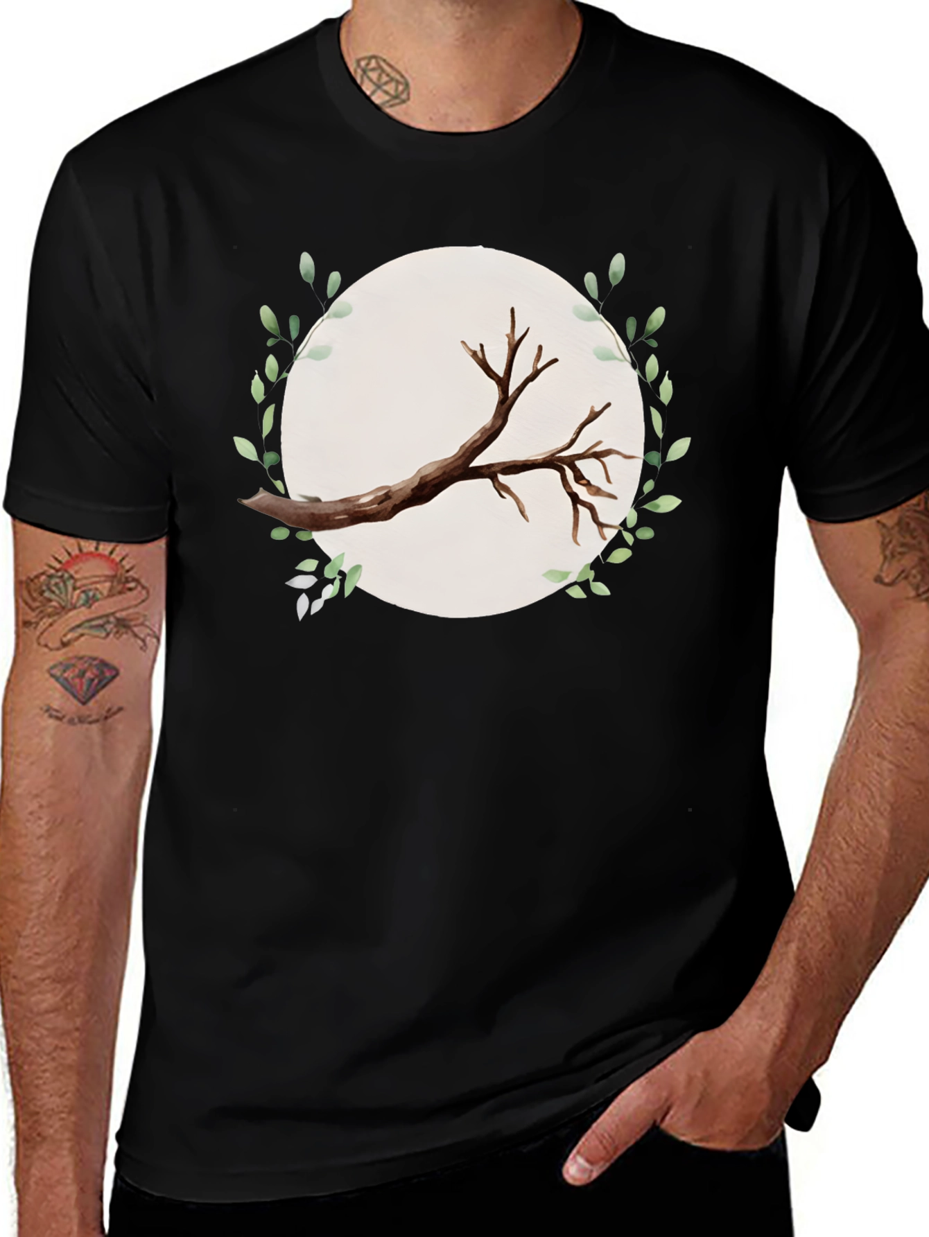 Variant 7 of Nature Branch Graphic Tee