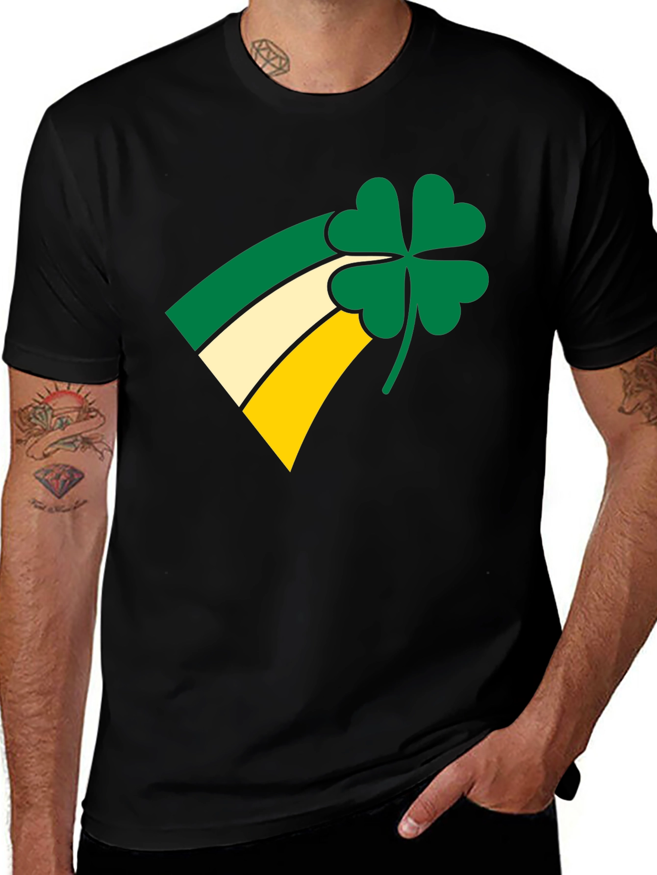 Variant 2 of Irish Pride Clover Tee