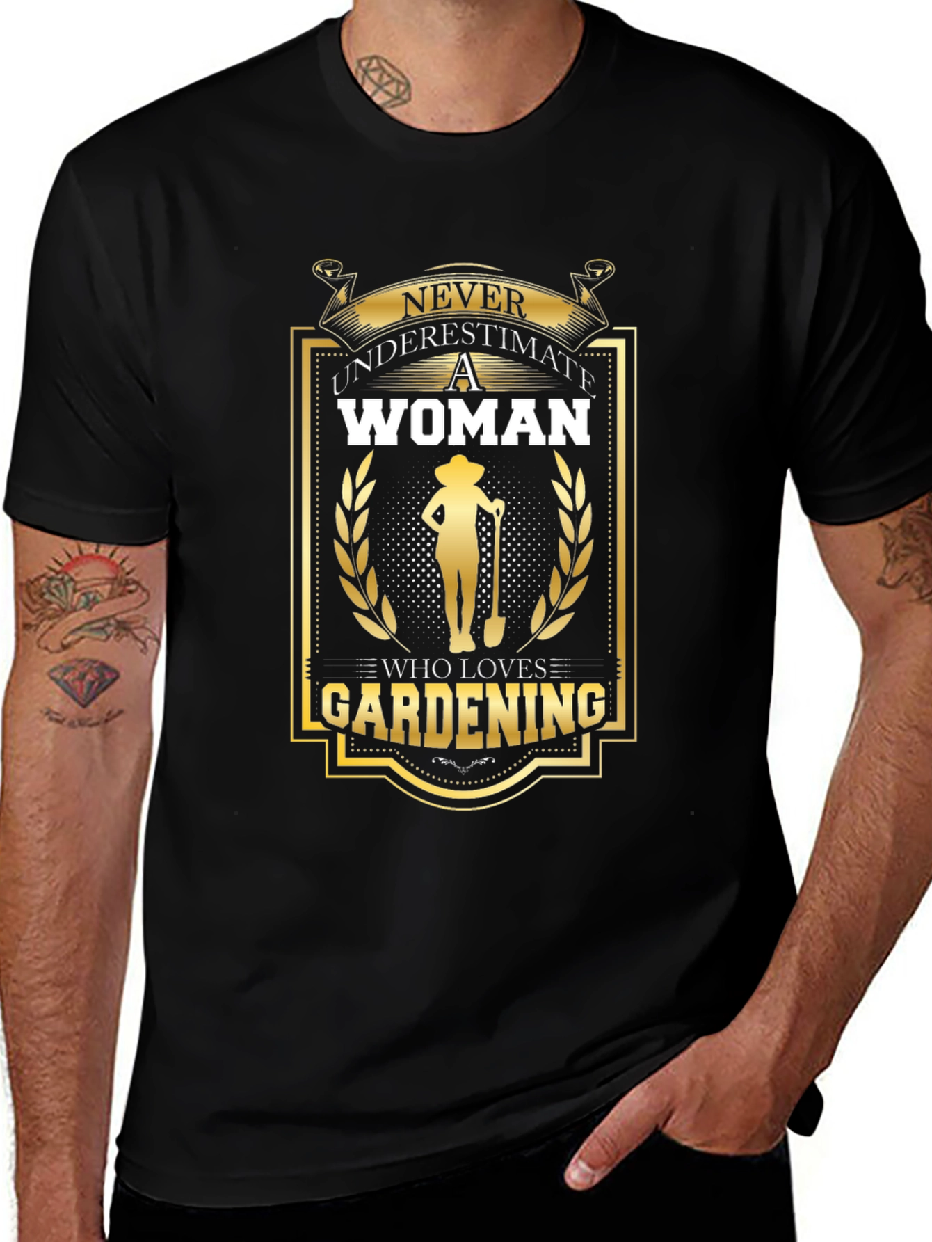 Gardening Woman T-Shirt - Never Underestimate
