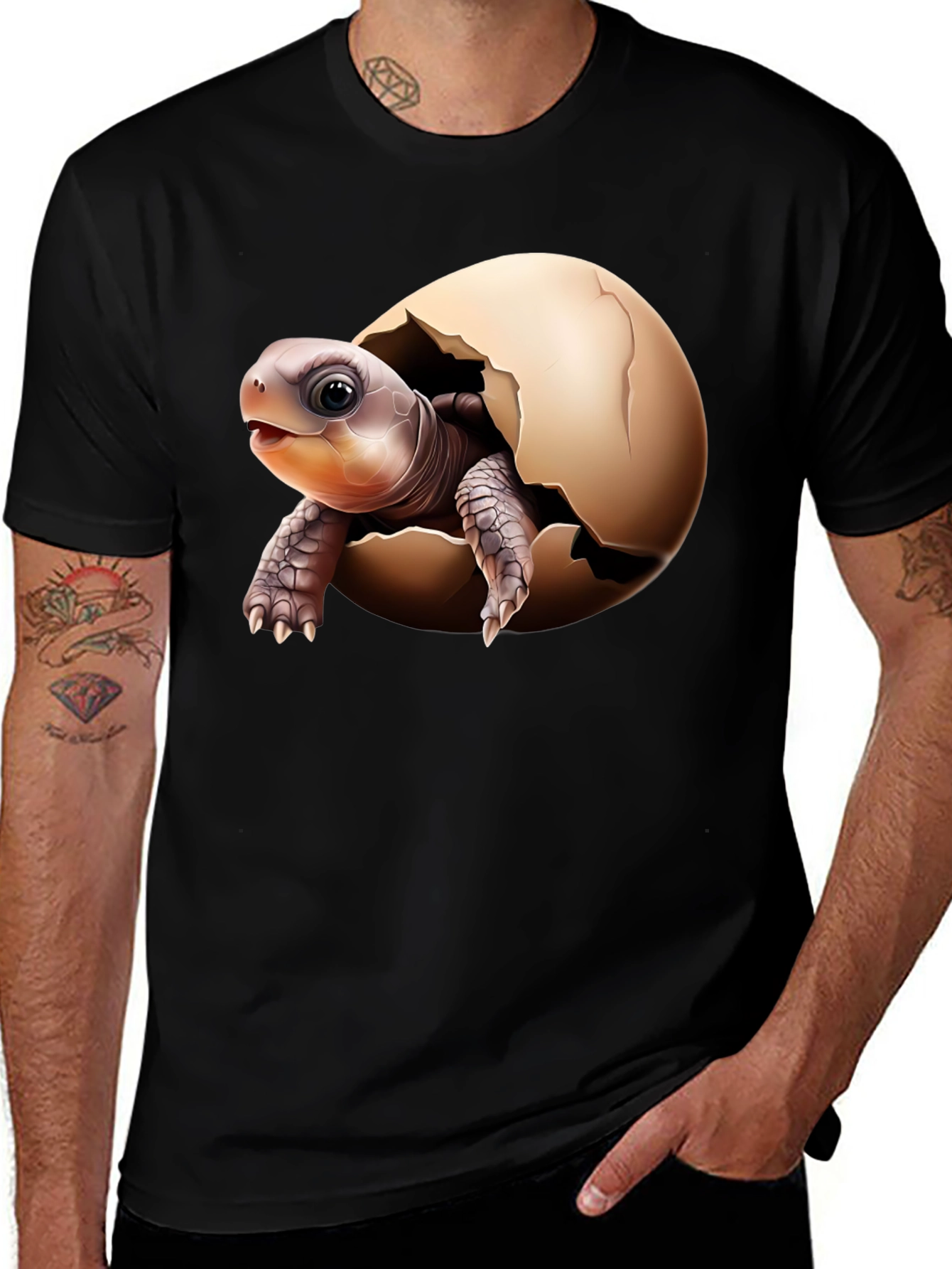 Variant 30 of Turtle Hatchling T-Shirt