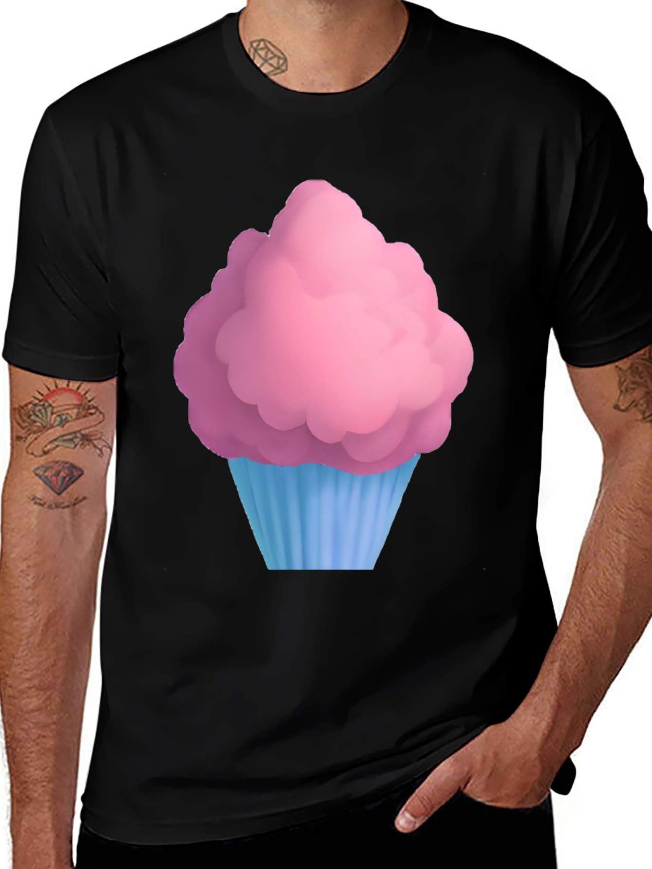 Variant 7 of Cupcake Graphic Tee - Sweet Treat Style