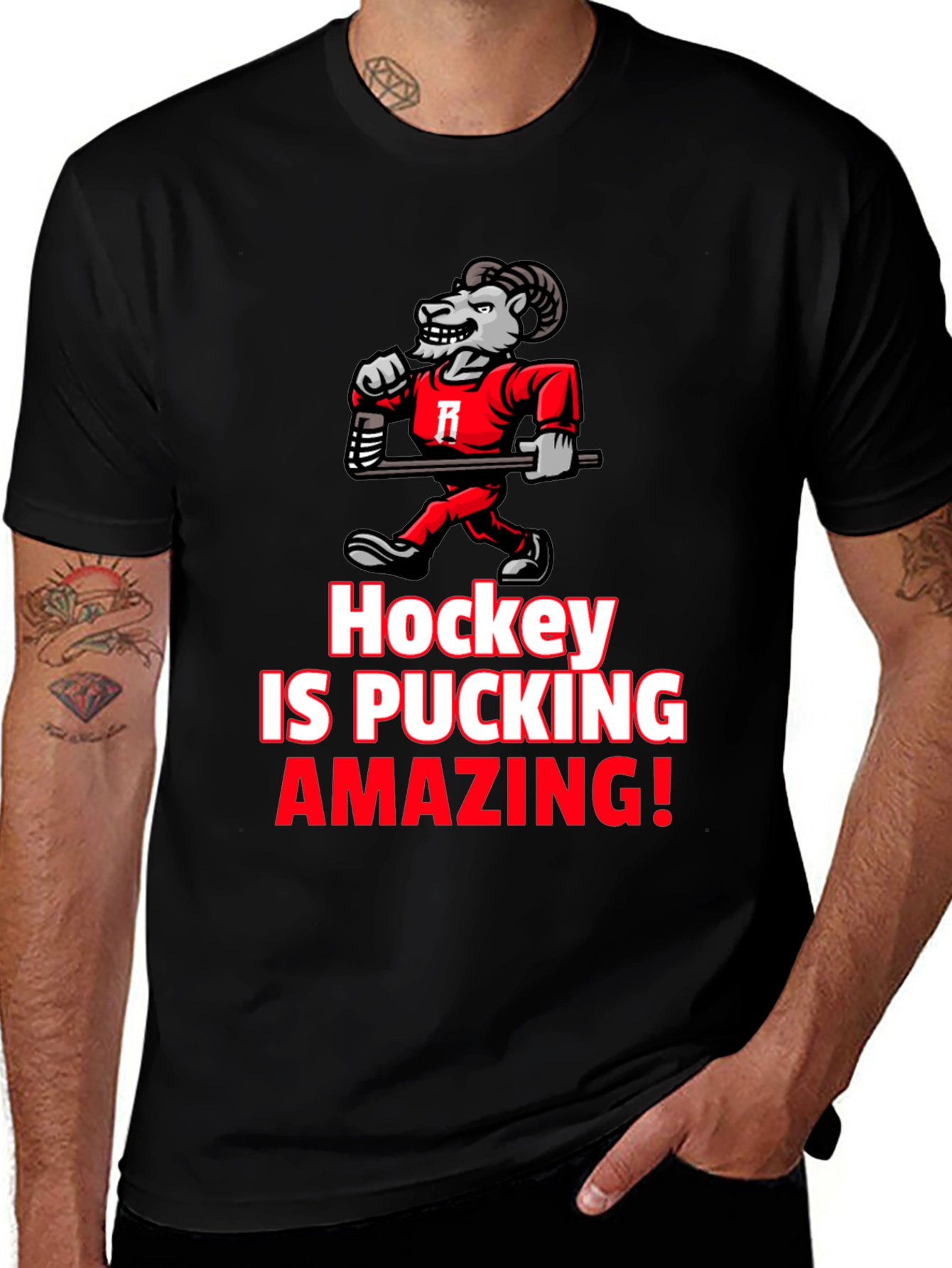 Variant 26 of Hockey is Pucking Amazing T-Shirt