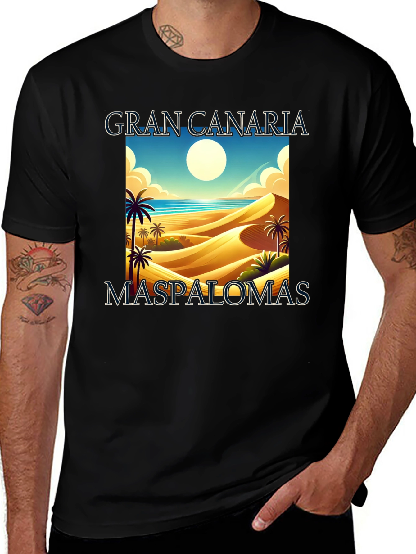 Gran Canaria Maspalomas Graphic Tee
