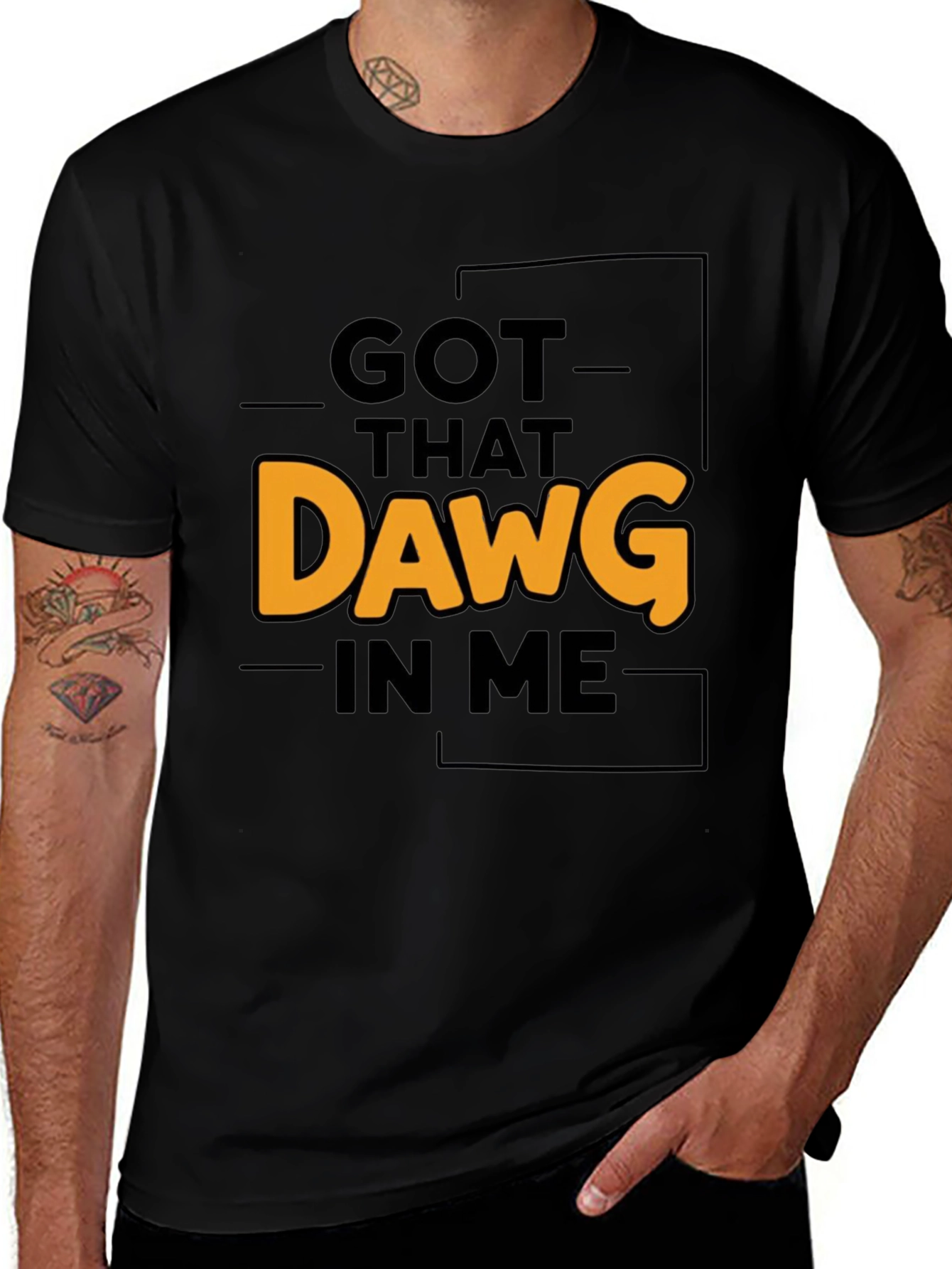 Variant 12 of Got That Dawg In Me T-Shirt | Unisex Cotton Tee