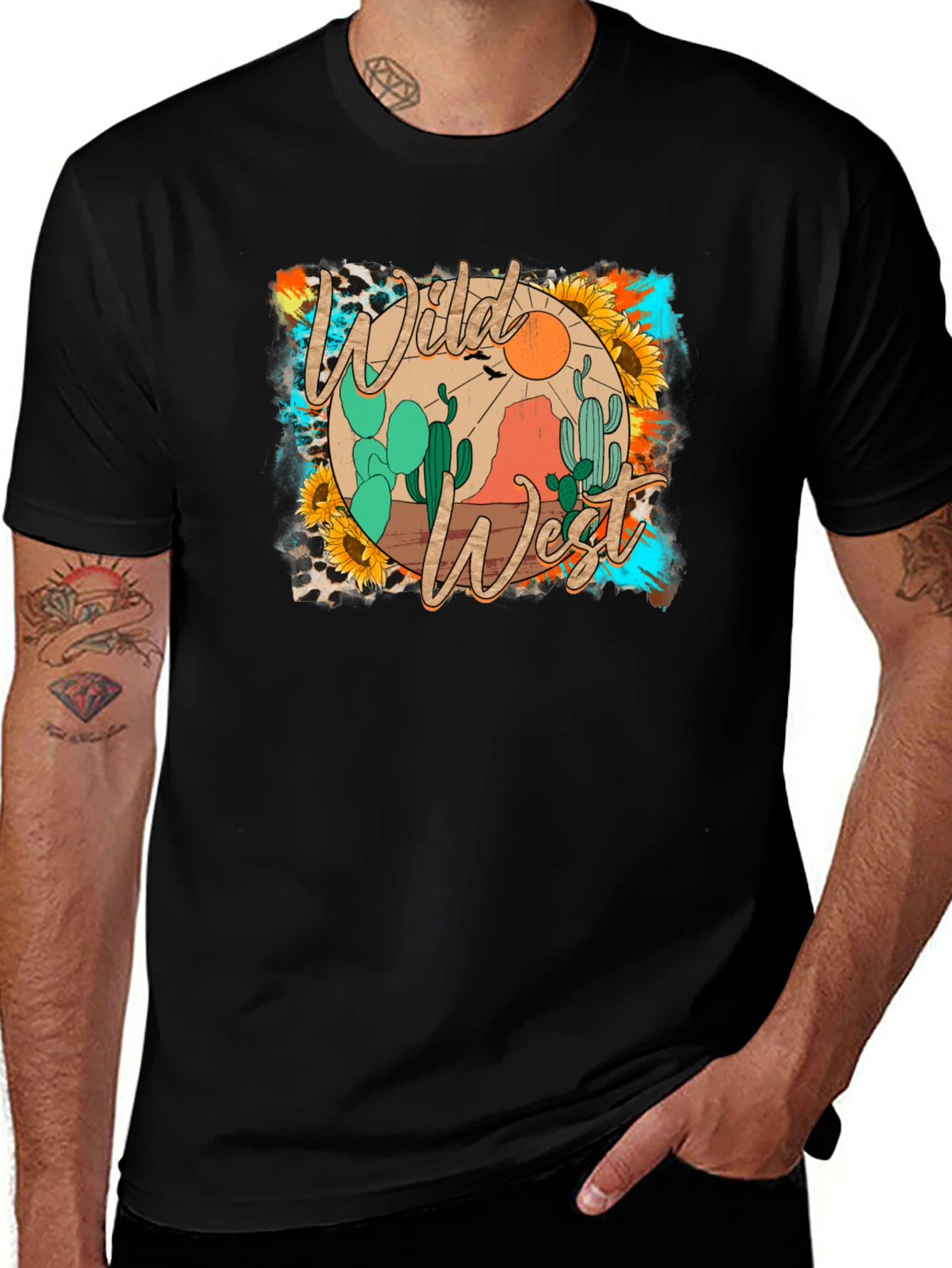 Variant 20 of Wild West Graphic T-Shirt