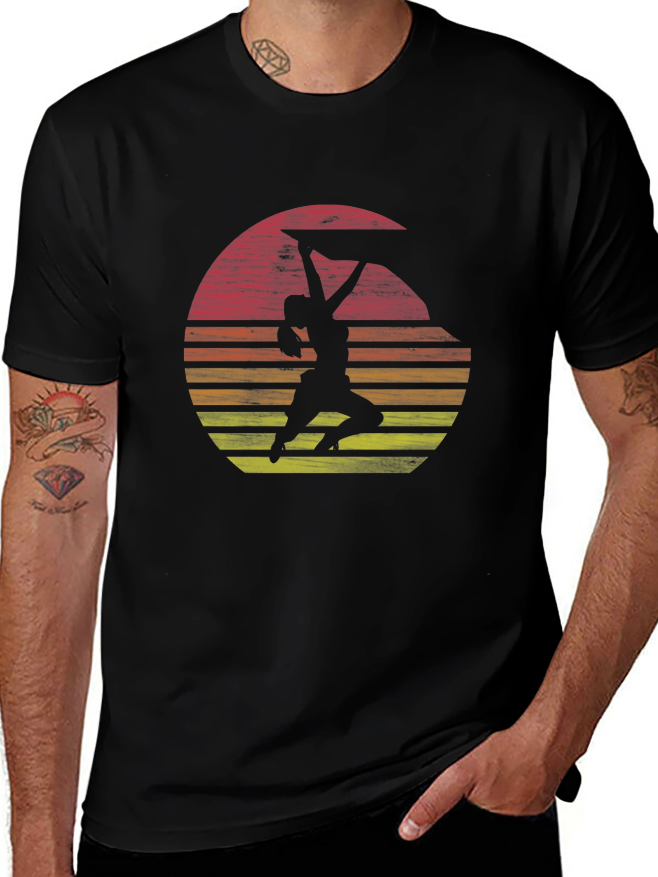 Variant 24 of Climbing Sunset Graphic Tee - Adventure Ready