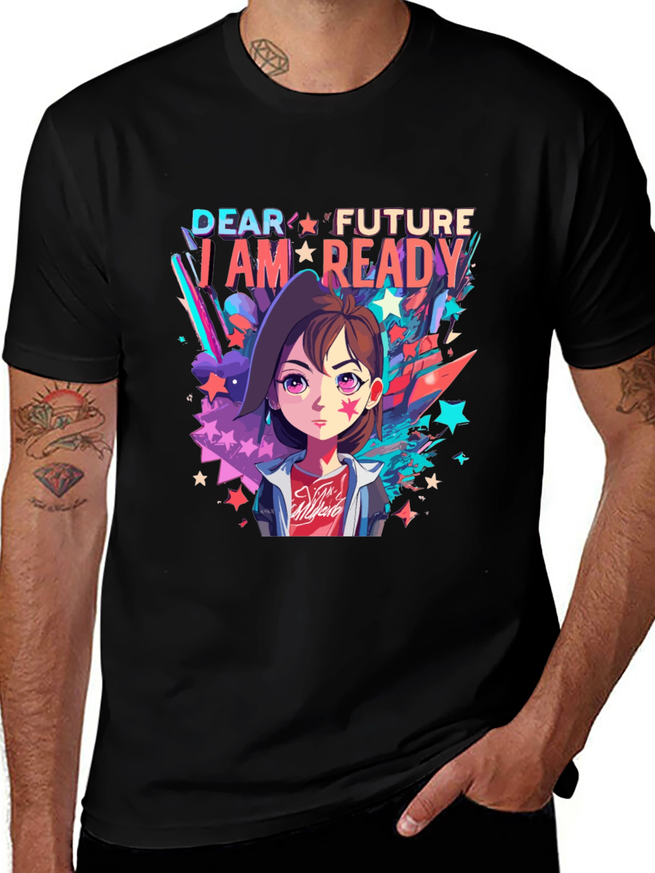 Variant 24 of Dear Future I Am Ready Graphic T-Shirt