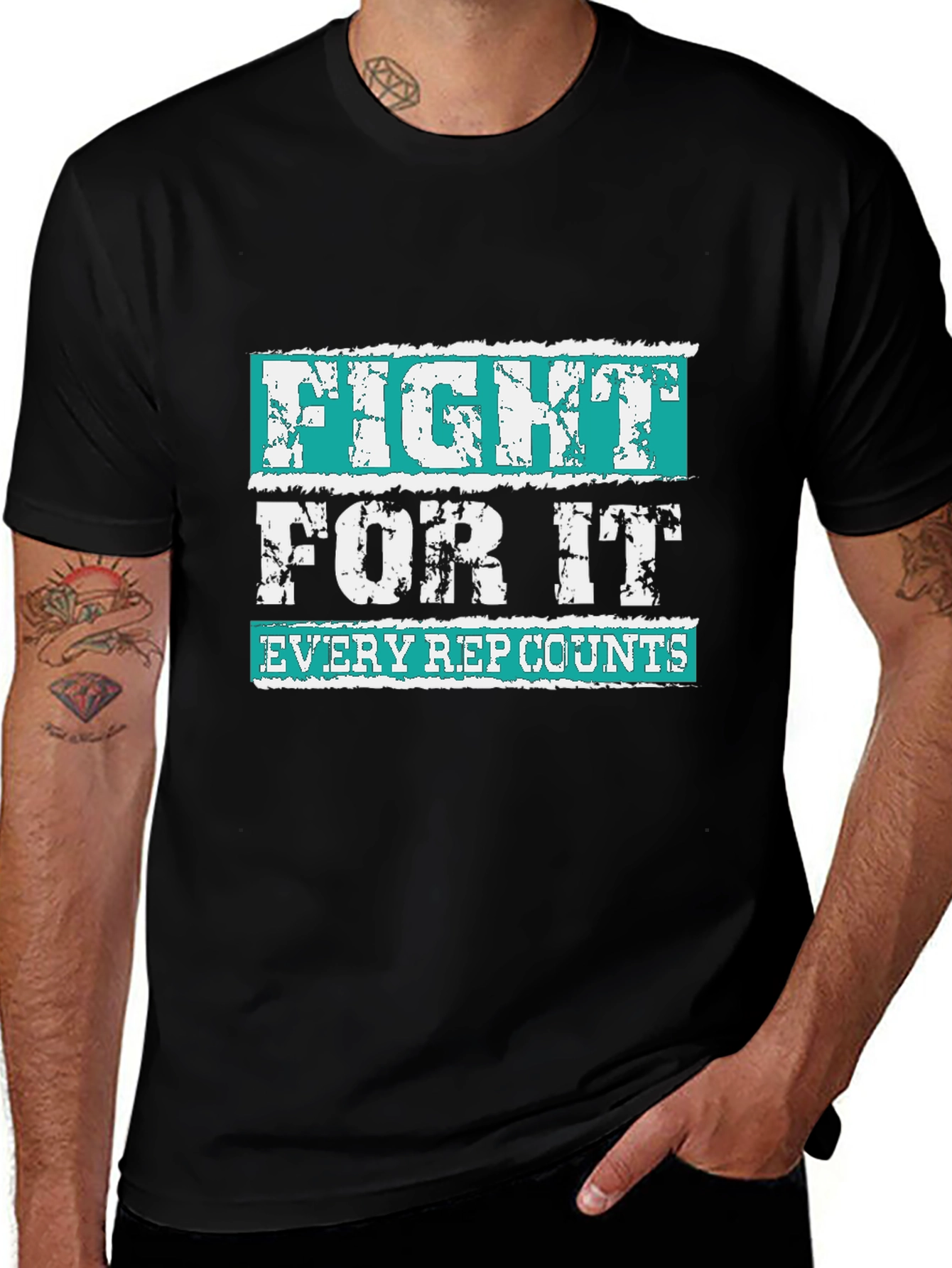 Variant 24 of Fight For It - Men's Graphic T-Shirt