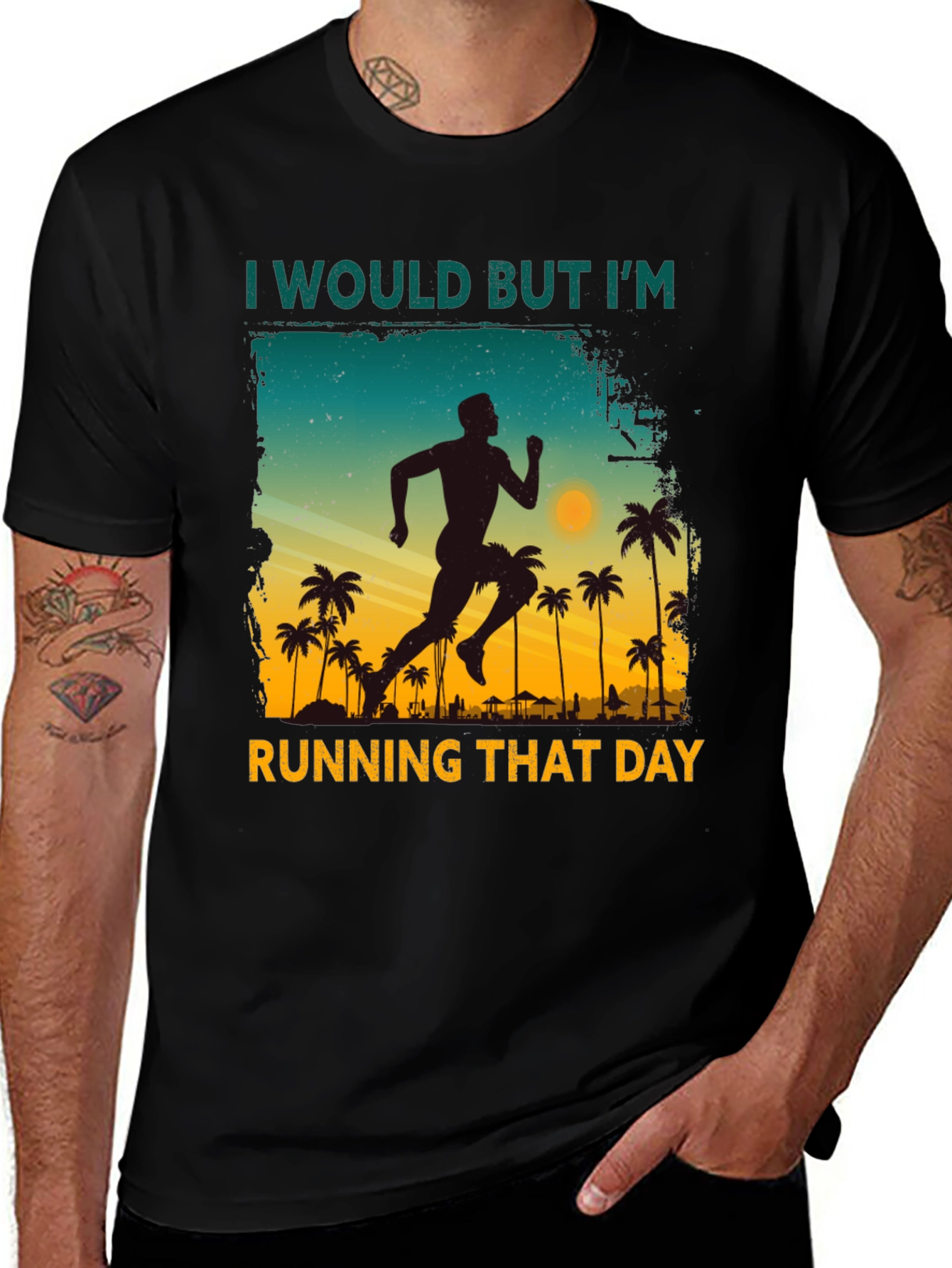 Variant 23 of Running Day Graphic Tee