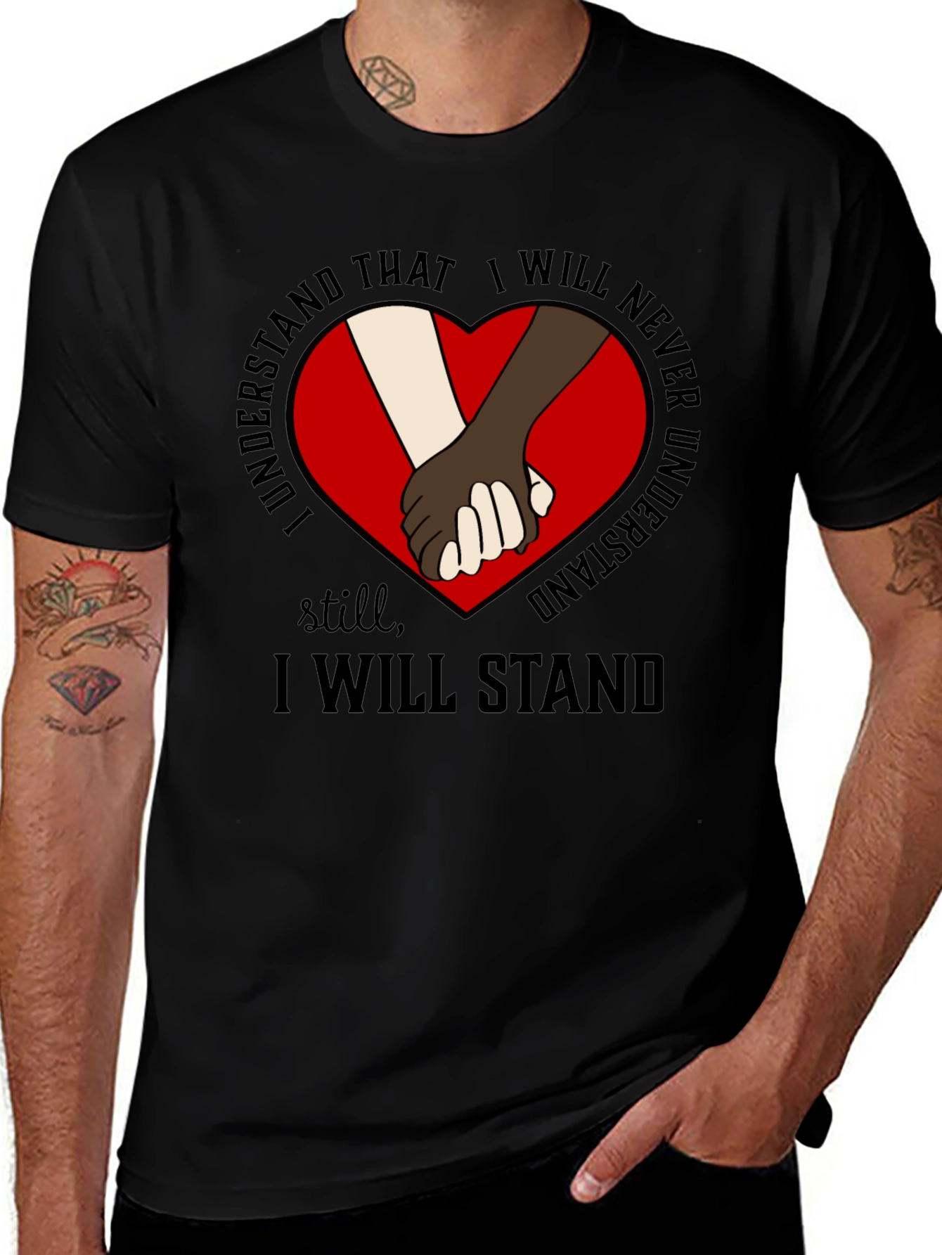 Variant 4 of I Stand For Equality T-Shirt