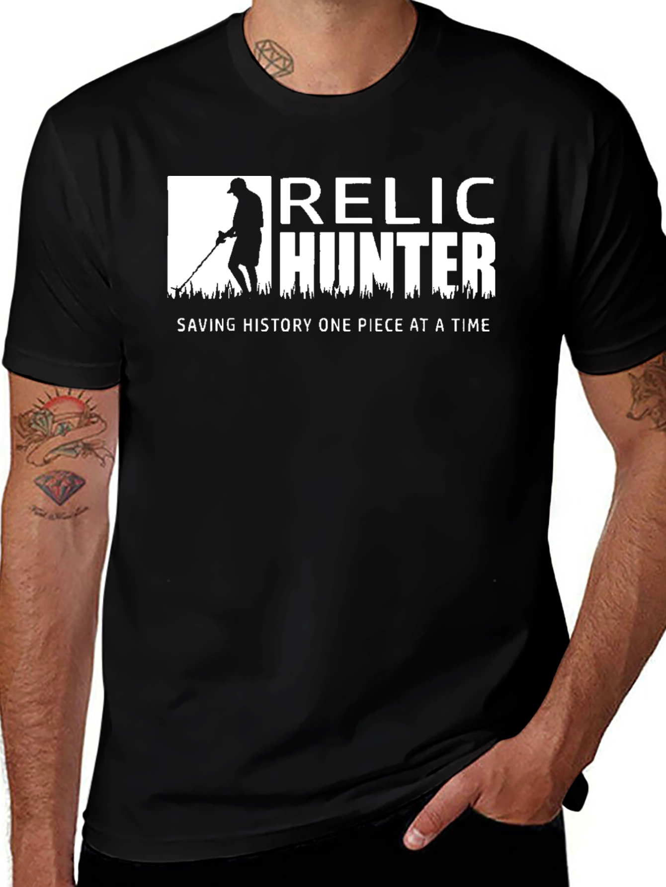 Relic Hunter T-Shirt - Saving History One Piece at a Time