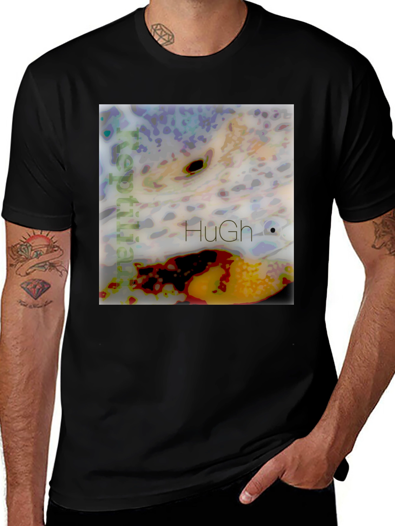 Variant 30 of Abstract Graphic Tee - Unique Design, Soft Cotton Blend