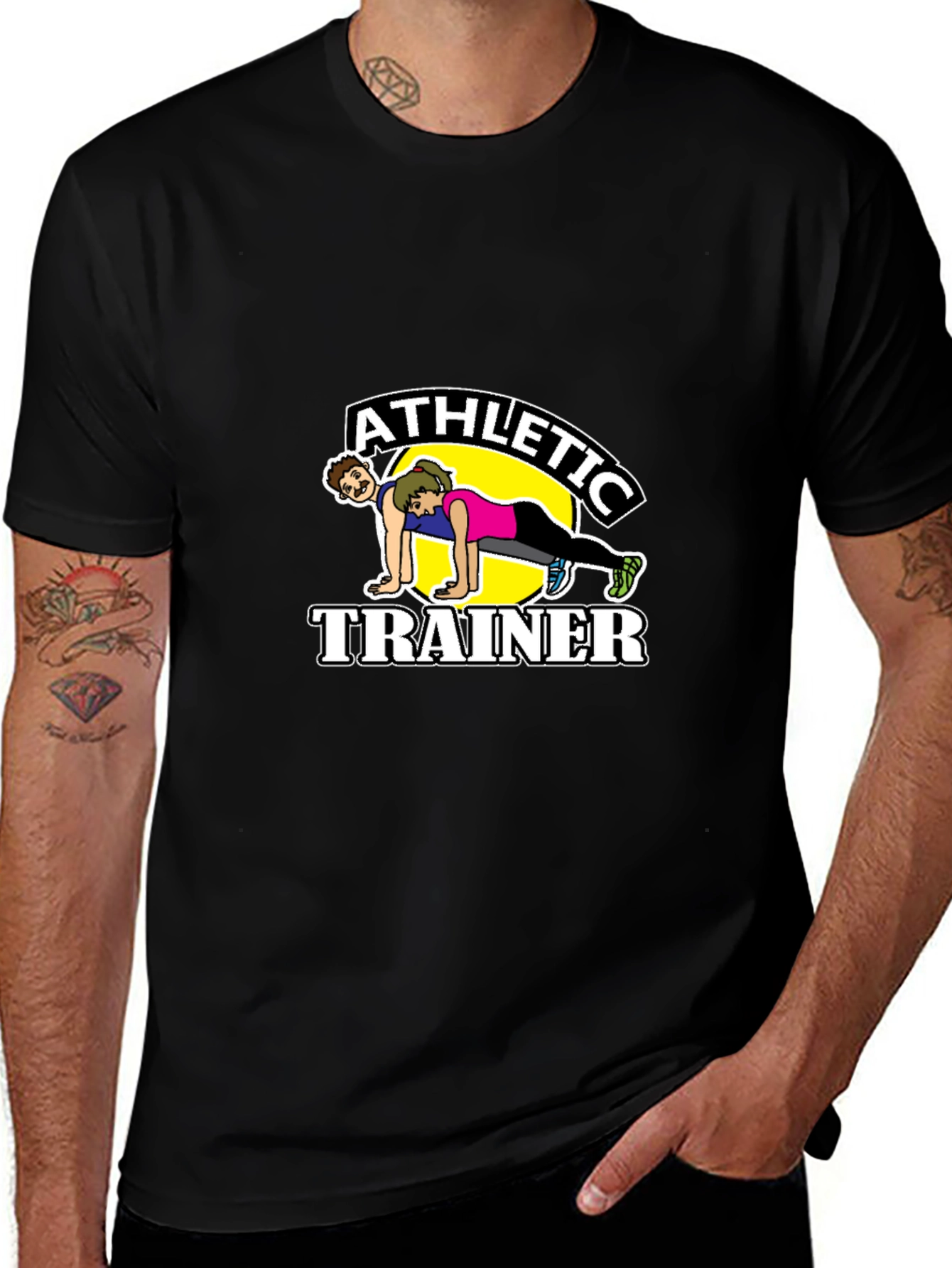 Variant 10 of Athletic Trainer Graphic T-Shirt