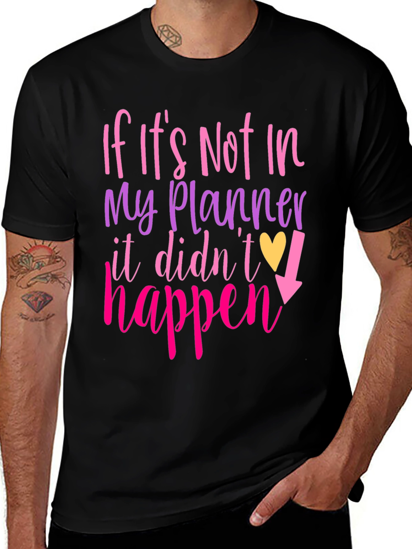 Variant 16 of Planner Obsessed Graphic T-Shirt