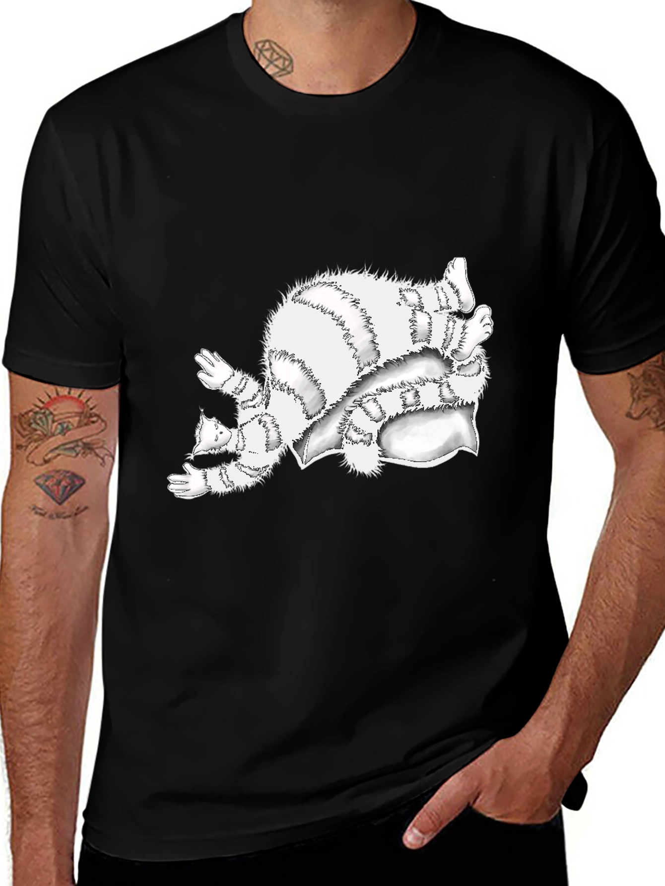 Variant 19 of Funny Cat Nap T-Shirt