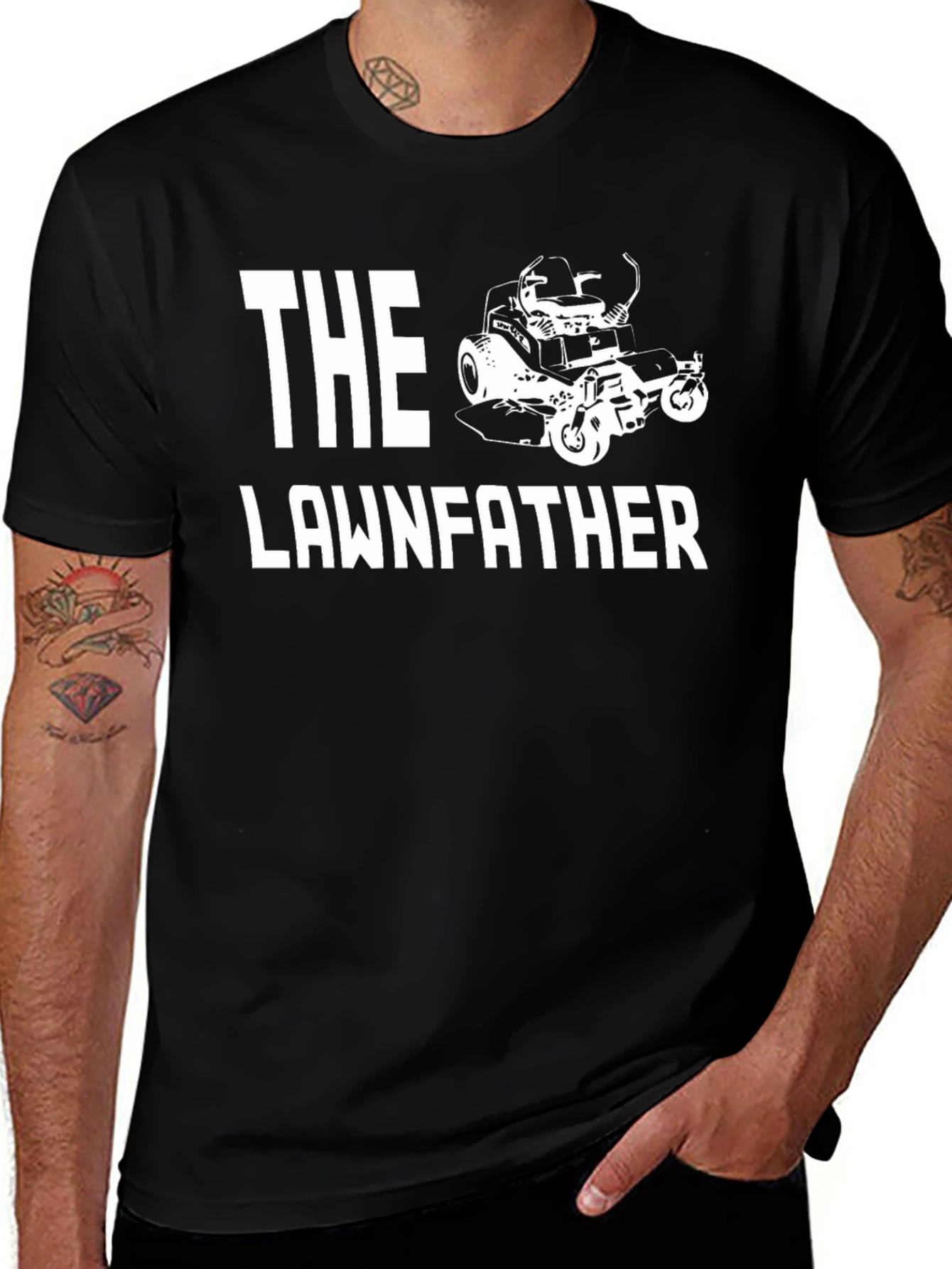 Variant 18 of The Lawnfather Funny Graphic T-Shirt