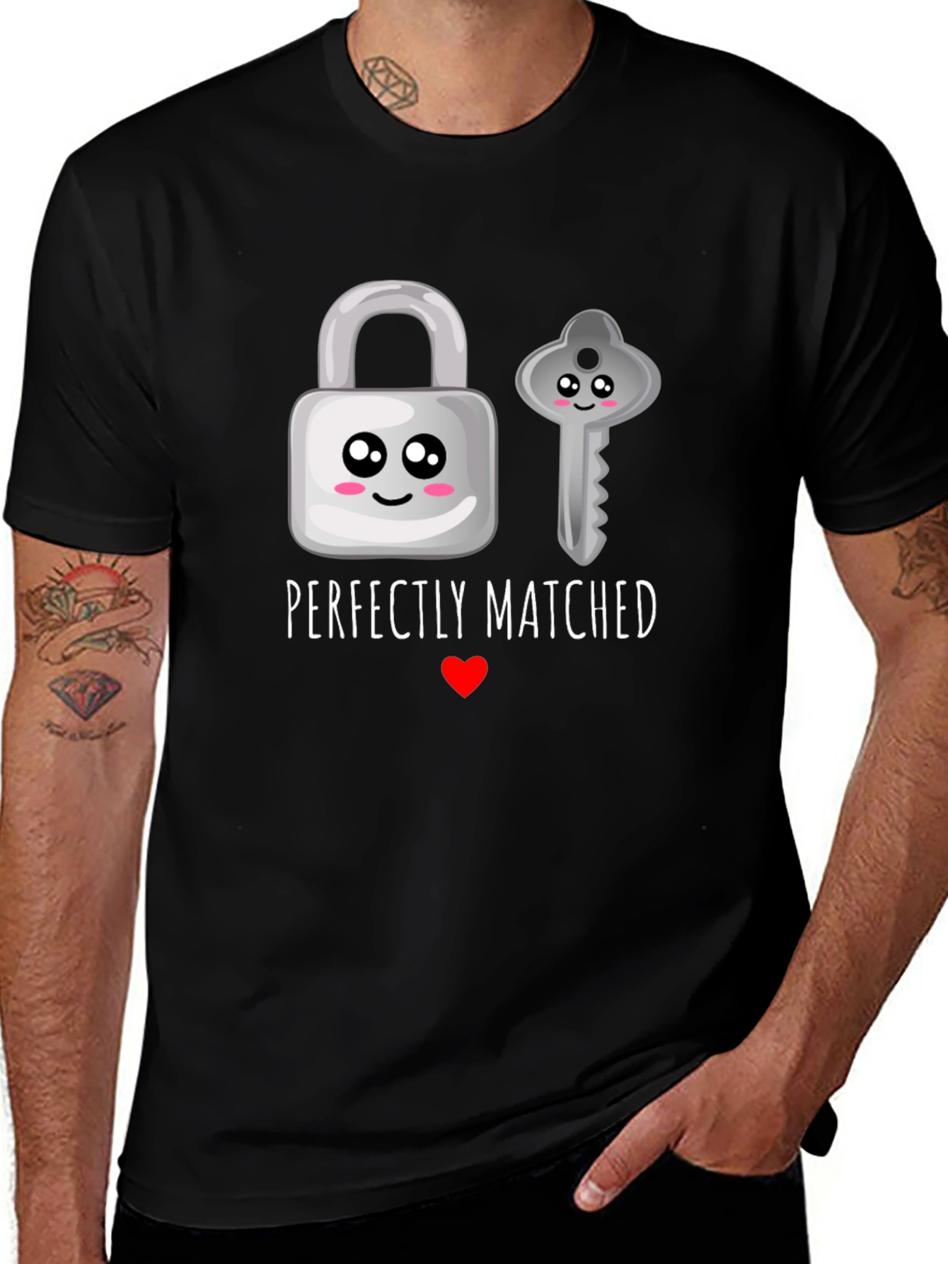 Variant 26 of Perfectly Matched Graphic T-Shirt