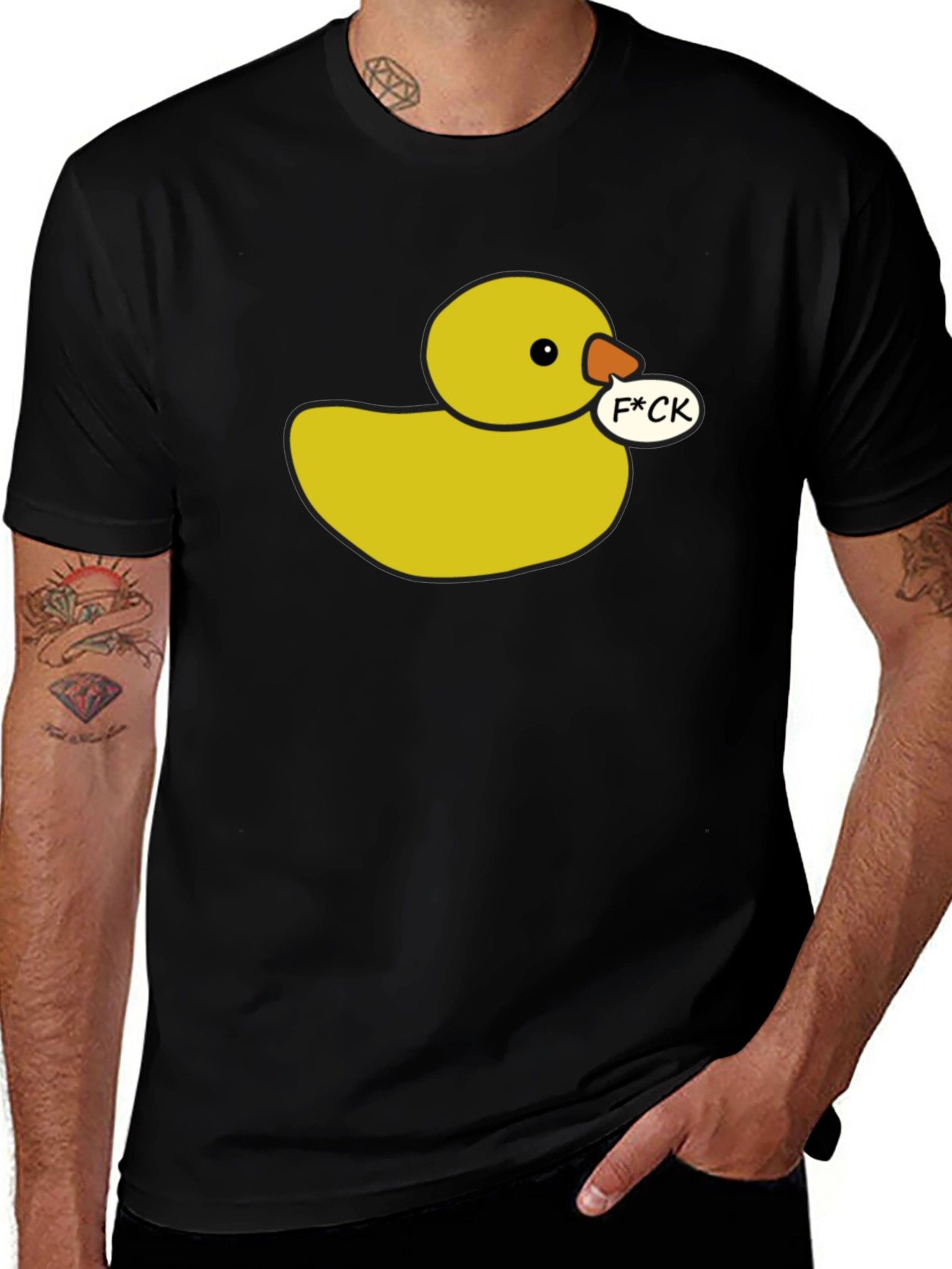 Rubber Duckie T-Shirt - Adult Humor Tee