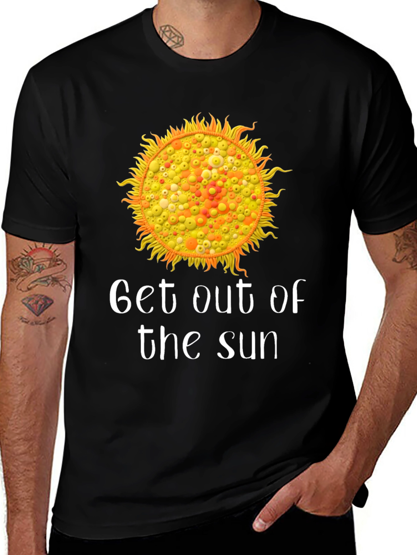Variant 7 of Get Out of the Sun Graphic Tee