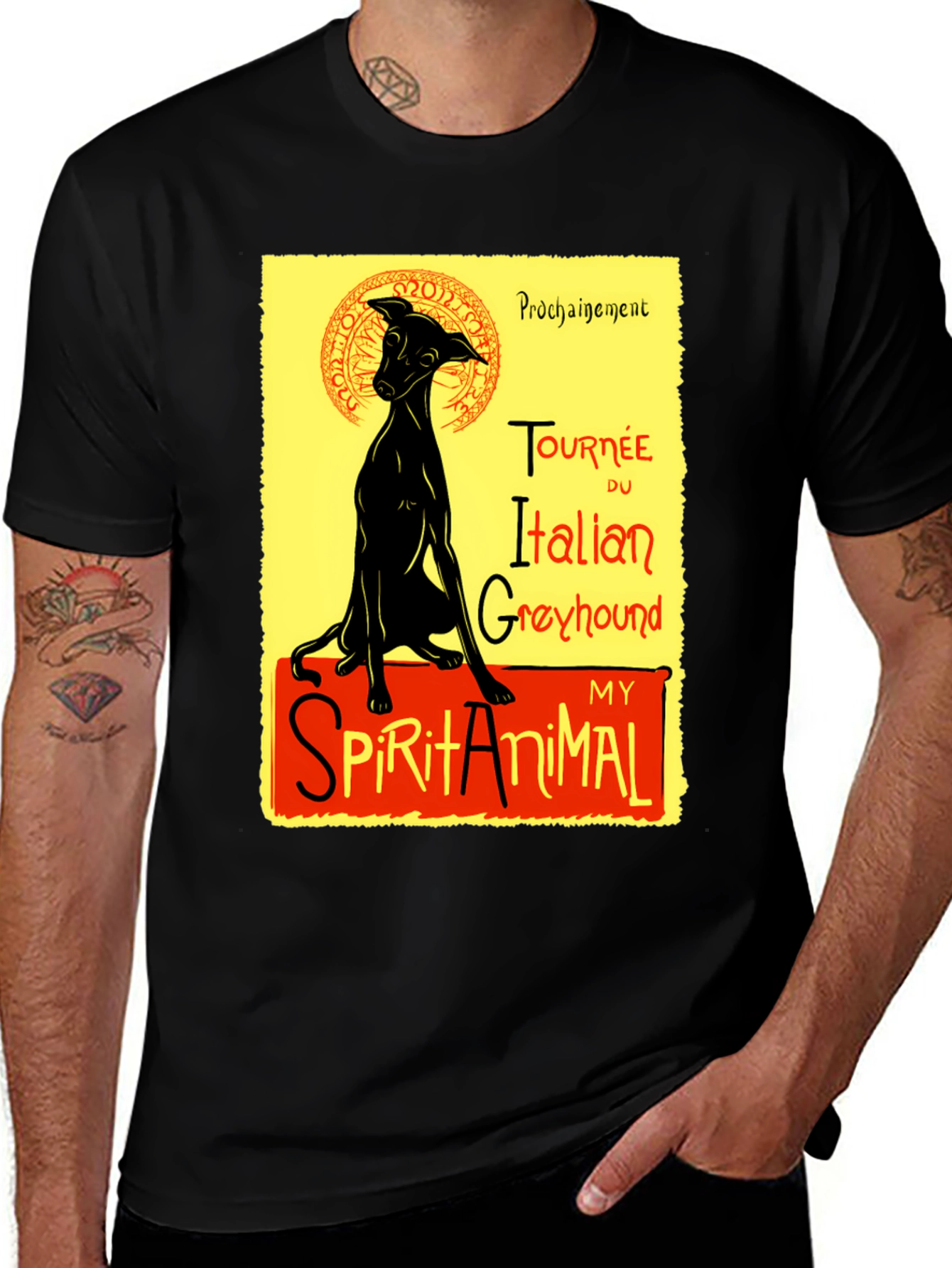 Italian Greyhound T-Shirt - My Spirit Animal