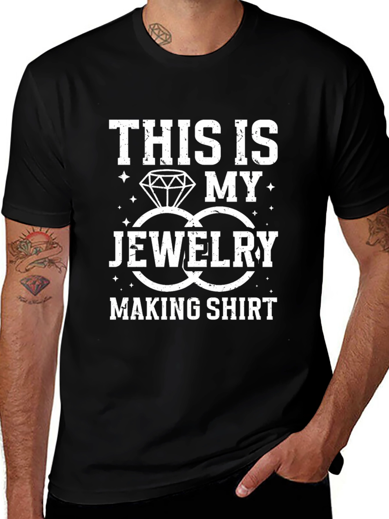 Variant 10 of Jewelry Making T-Shirt - Crafting Apparel