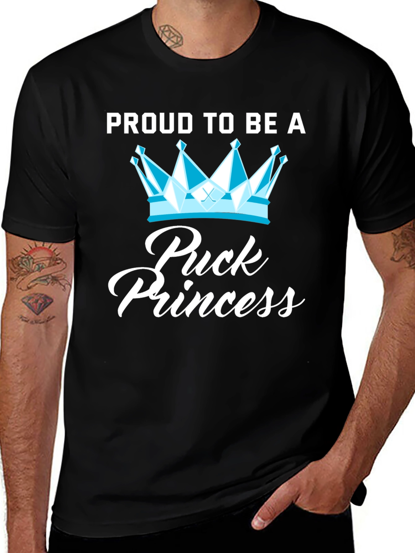 Variant 30 of Proud Puck Princess Tee