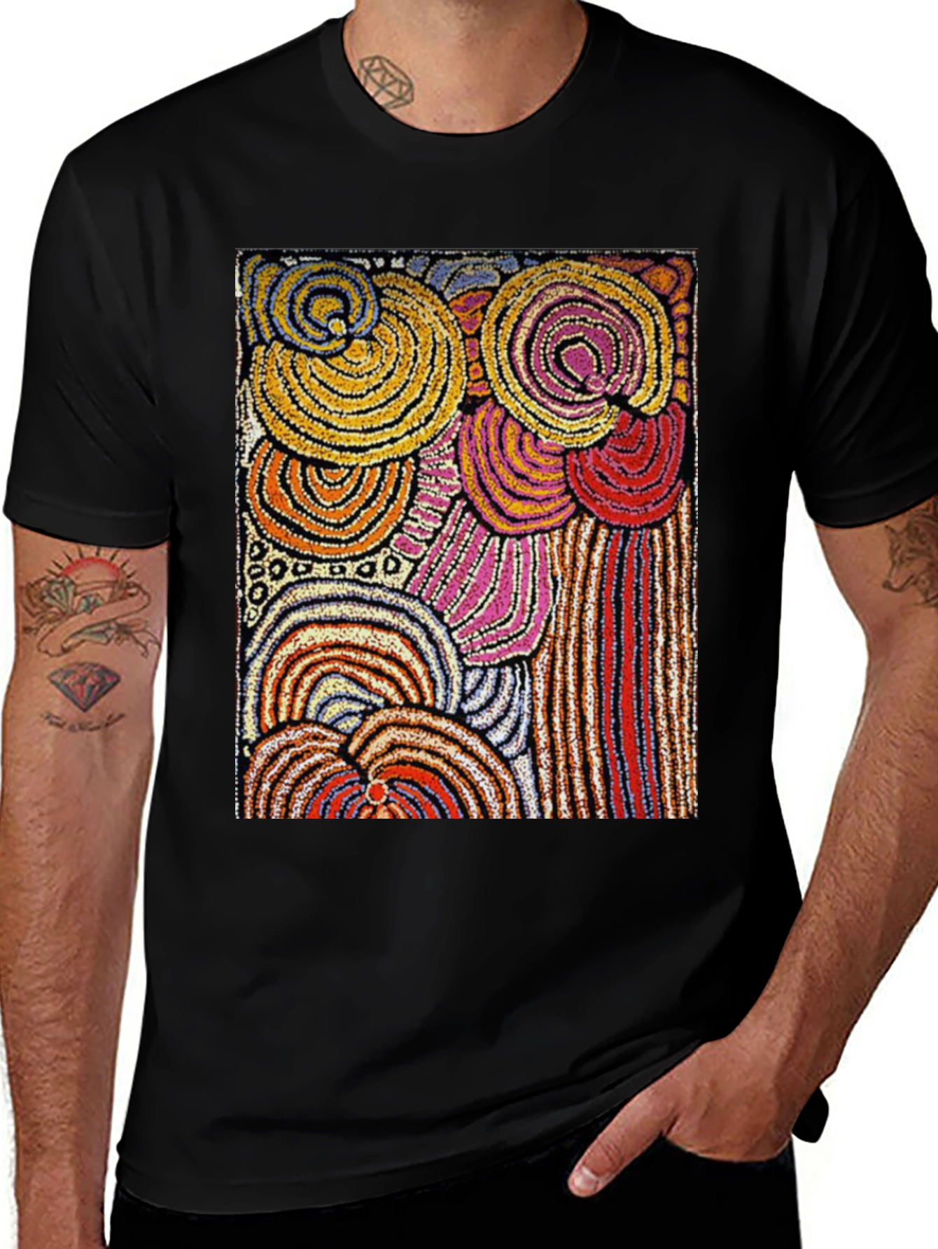 Abstract Art Graphic Tee