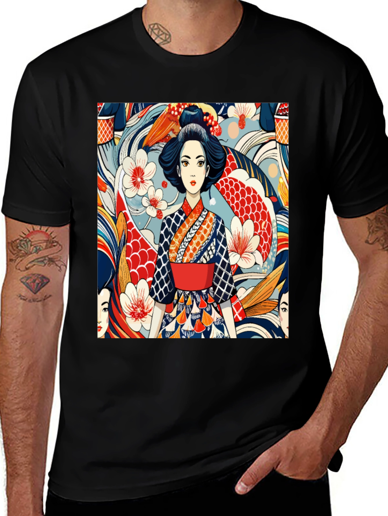 Variant 13 of Japanese Art T-Shirt - Stylish Graphic Tee