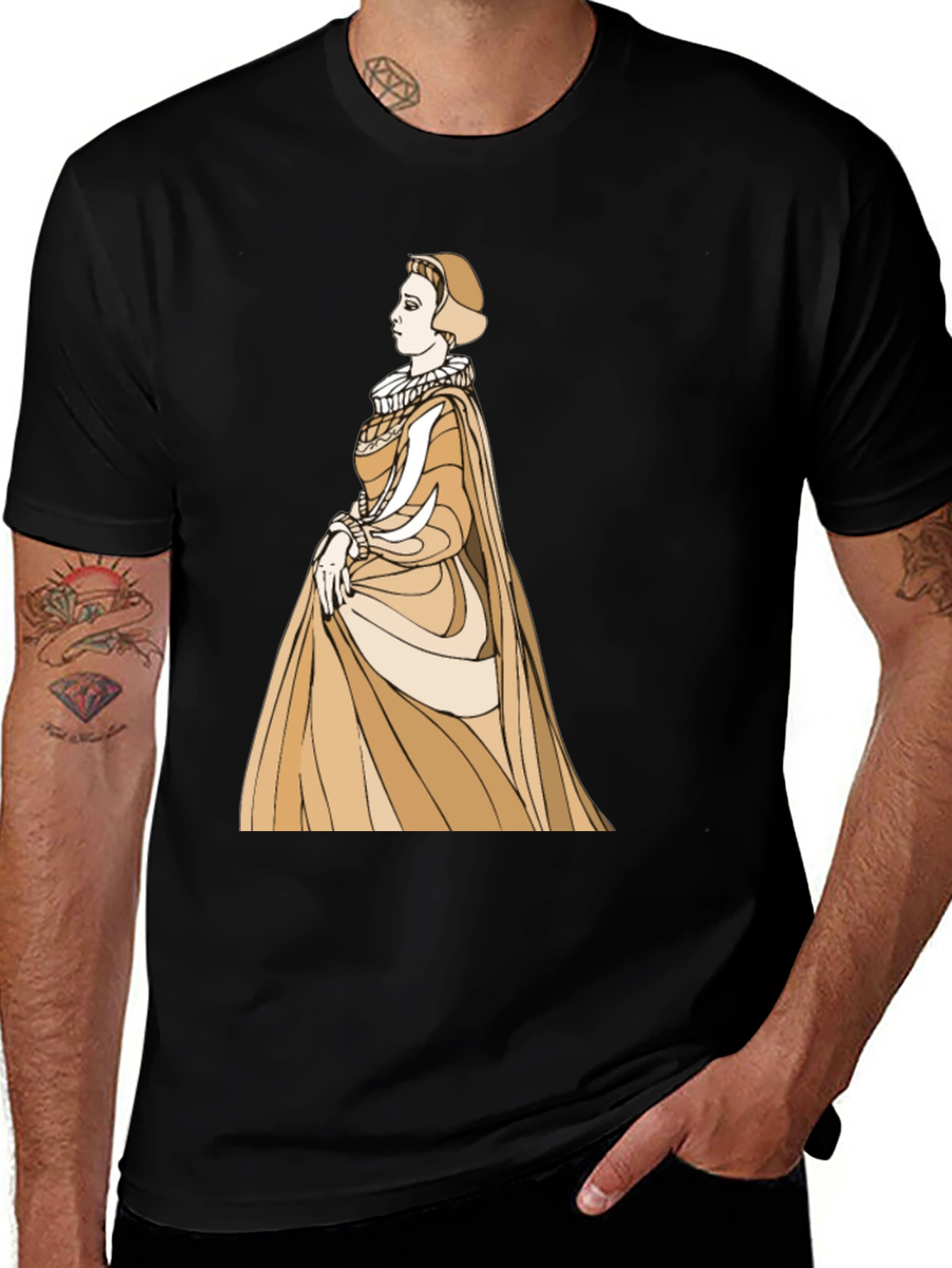 Variant 3 of Renaissance Queen Graphic T-Shirt