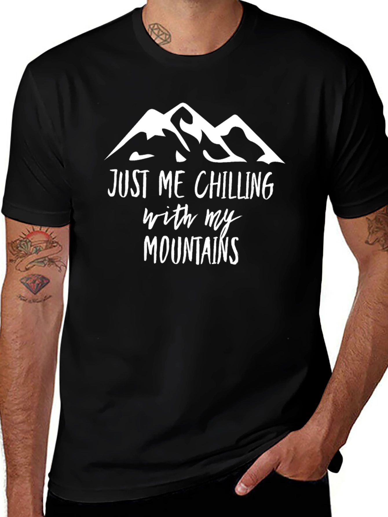 Variant 30 of Chill With My Mountains T-Shirt