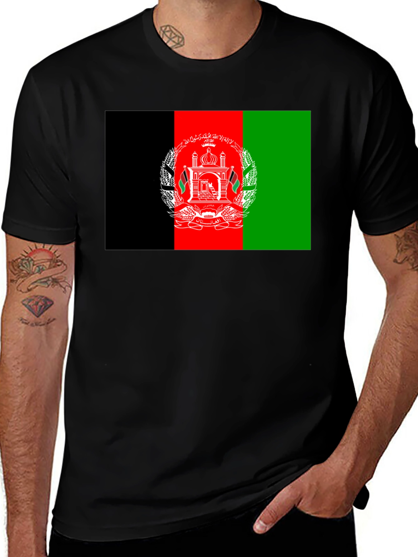 Afghanistan Flag T-Shirt
