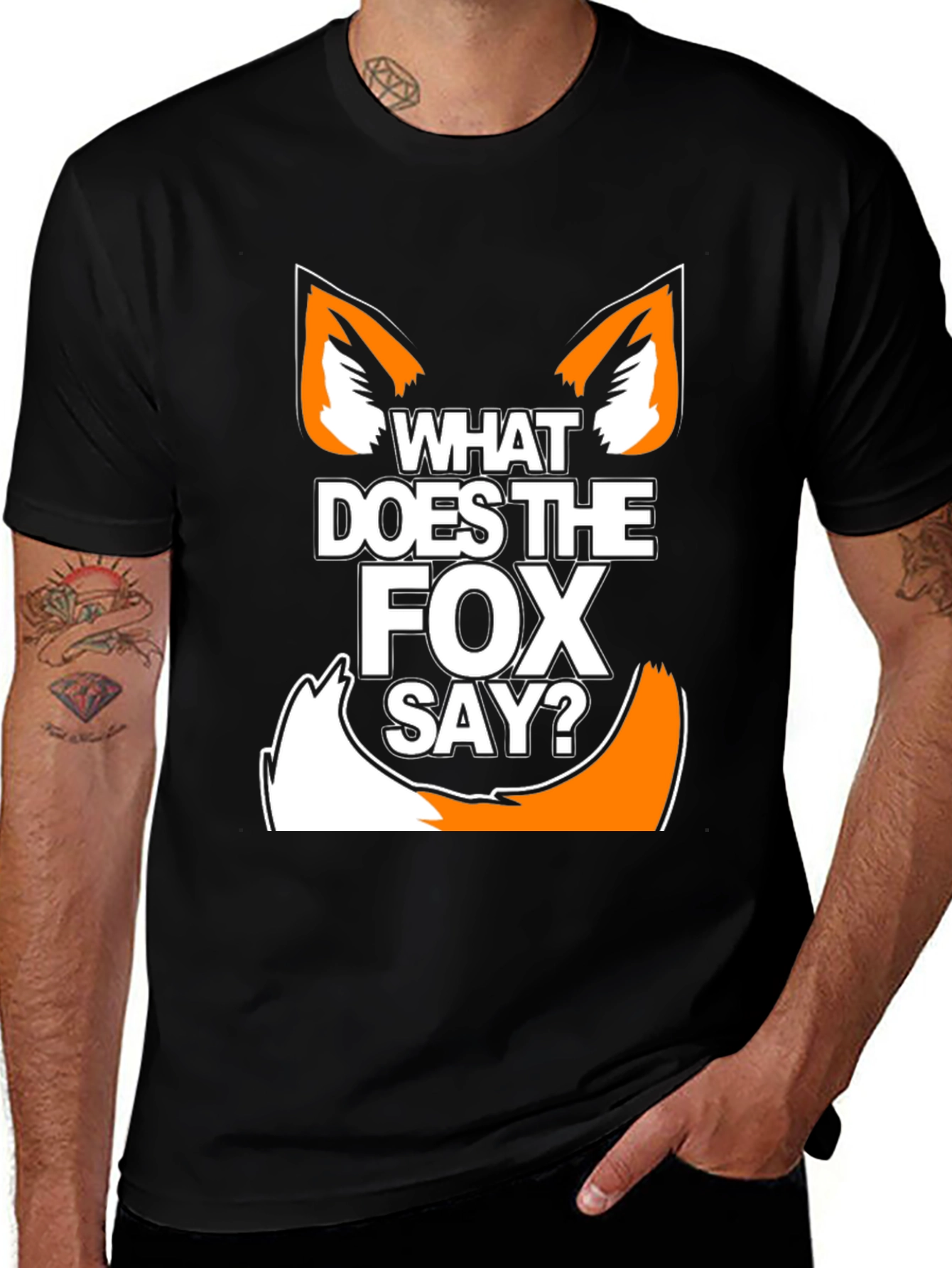 Variant 18 of What Does the Fox Say? Graphic Tee - Unisex