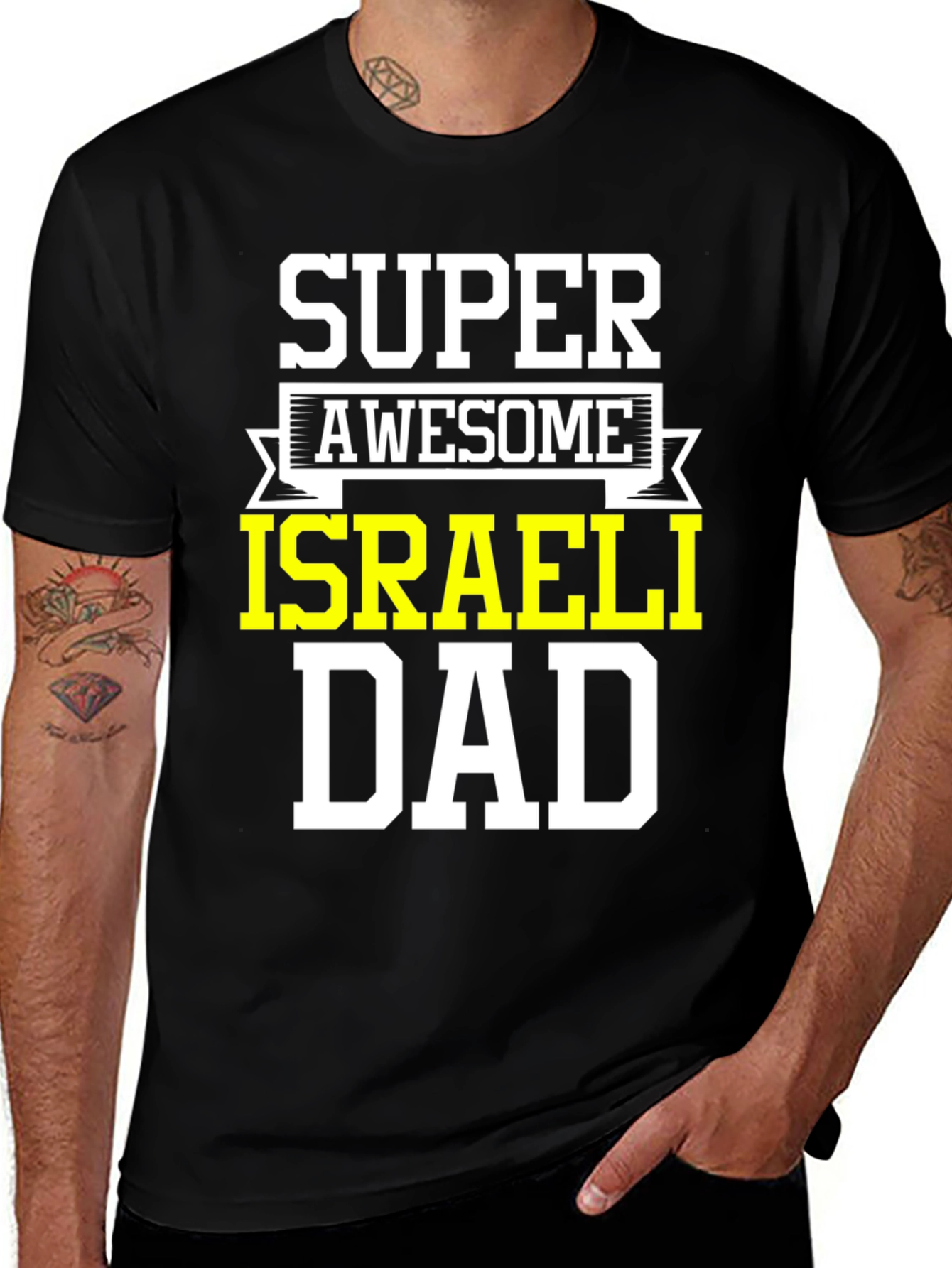 Super Awesome Israeli Dad T-Shirt