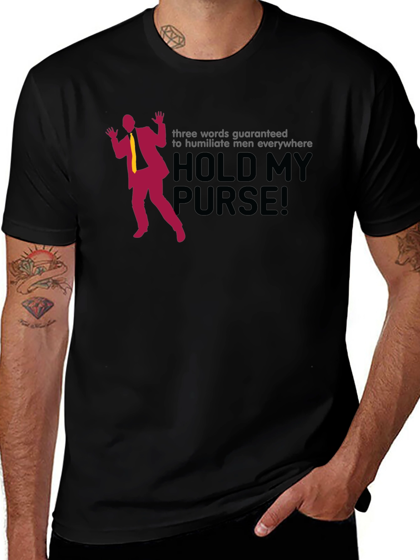 Variant 21 of Hold My Purse Men's Graphic T-Shirt