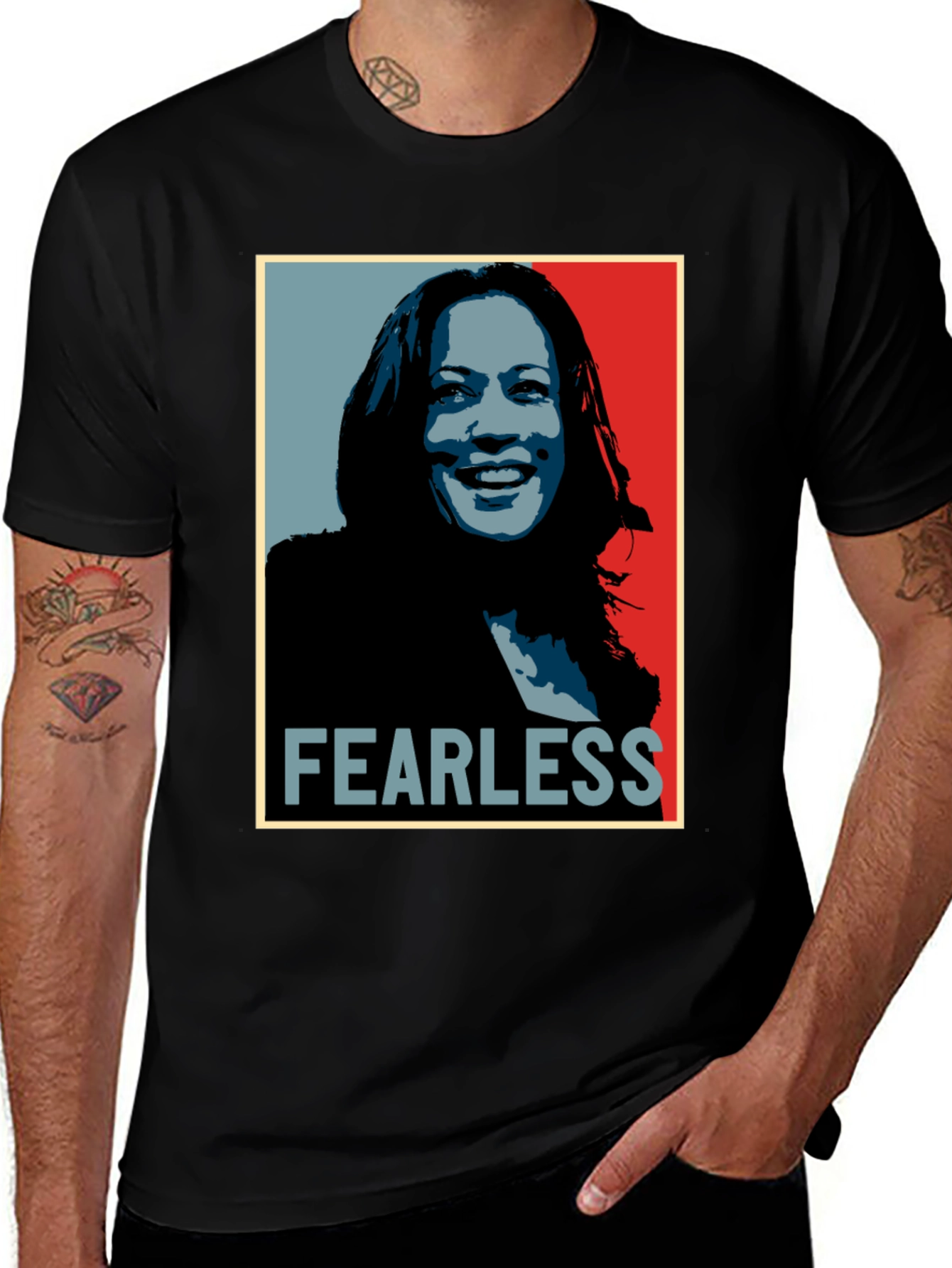 Fearless Kamala T-Shirt, Political Tee
