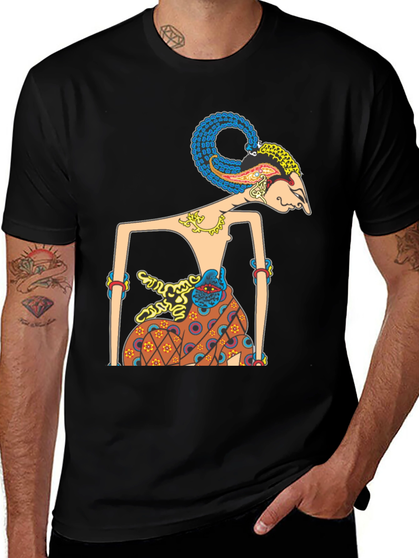 Wayang Kulit T-Shirt - Shadow Puppet Tee