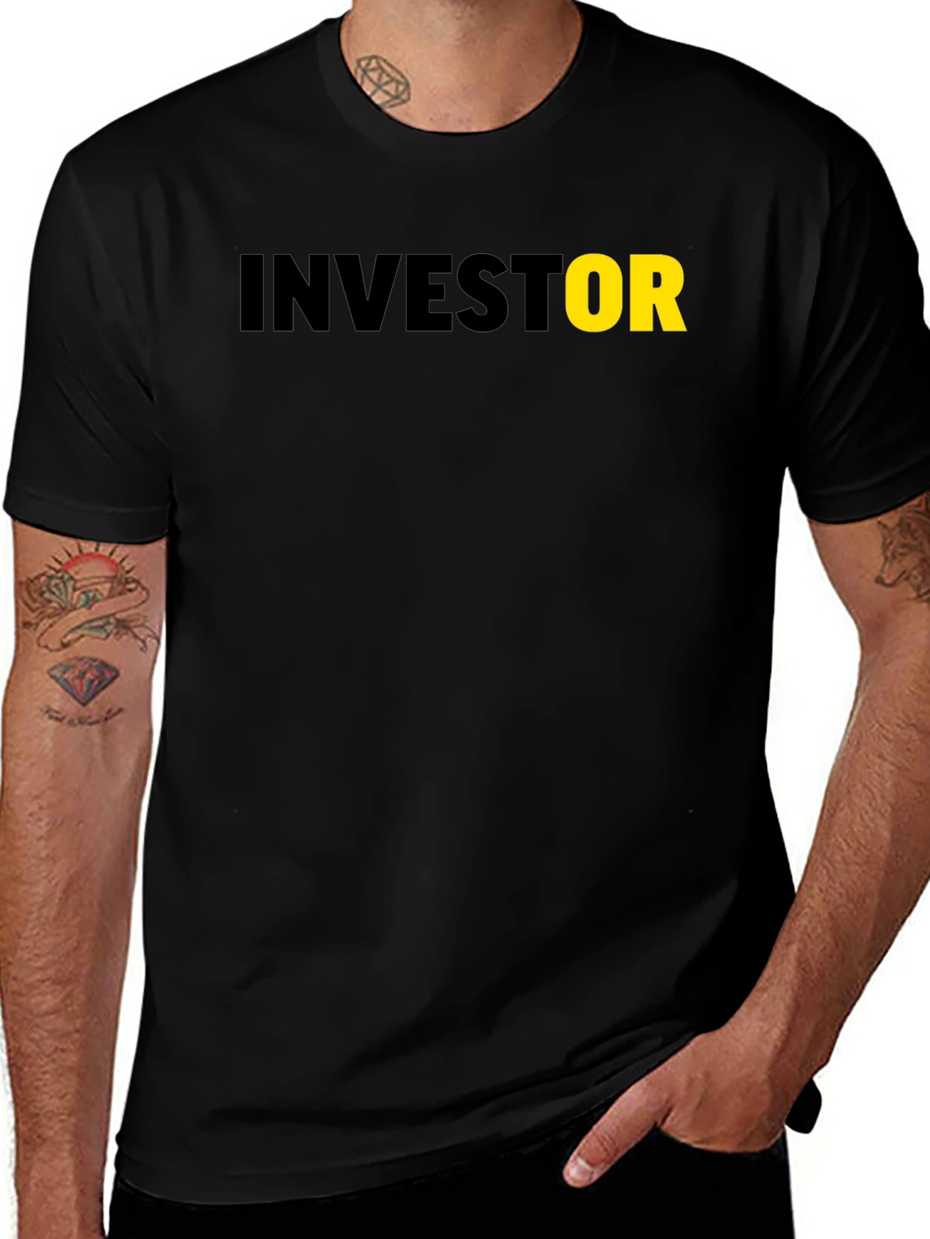 Variant 3 of Investor Tee - Bold Style, Make a Statement