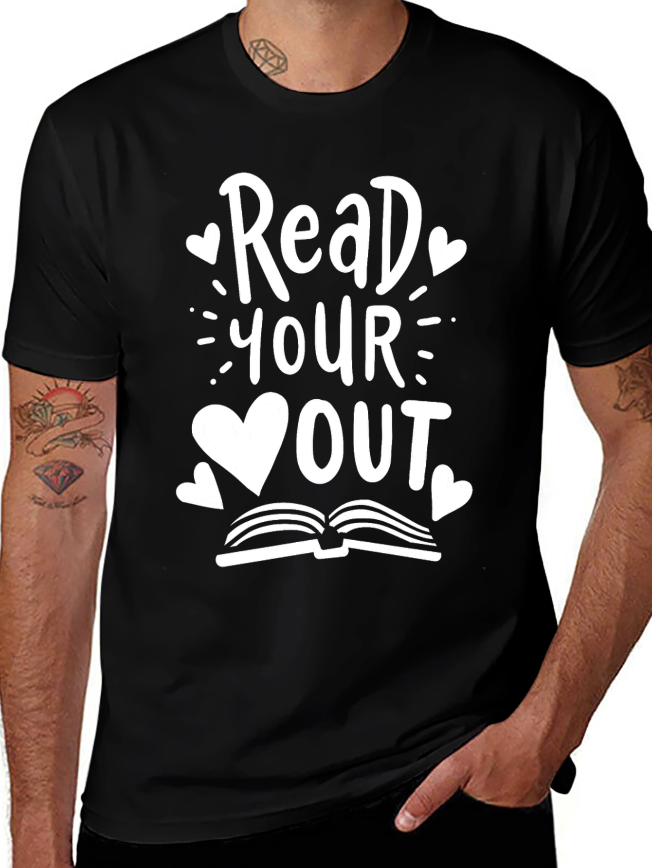 Variant 5 of Read Your Heart Out Graphic Tee