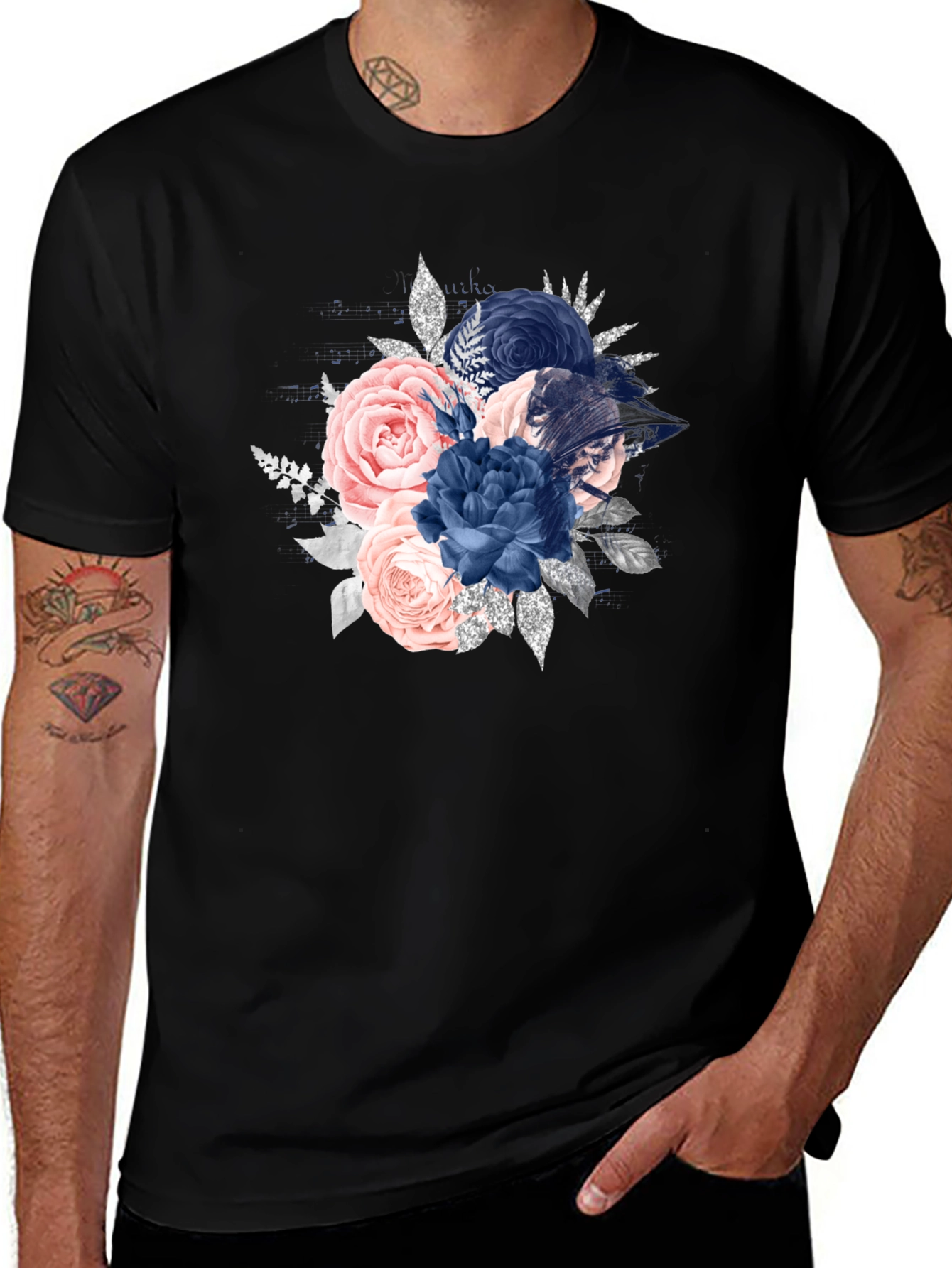 Variant 25 of Floral Bouquet Graphic Tee