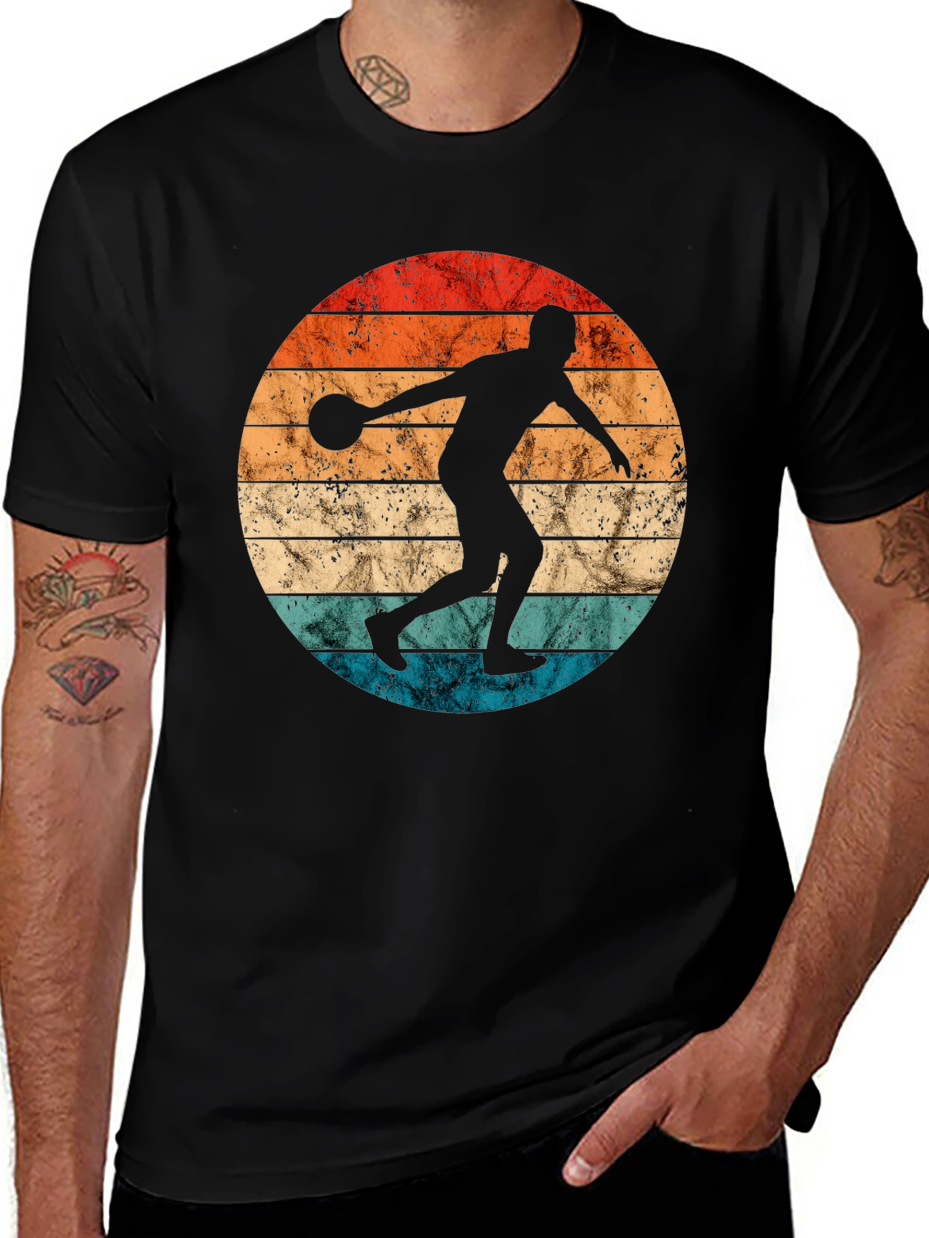 Variant 20 of Retro Bowling Graphic Tee