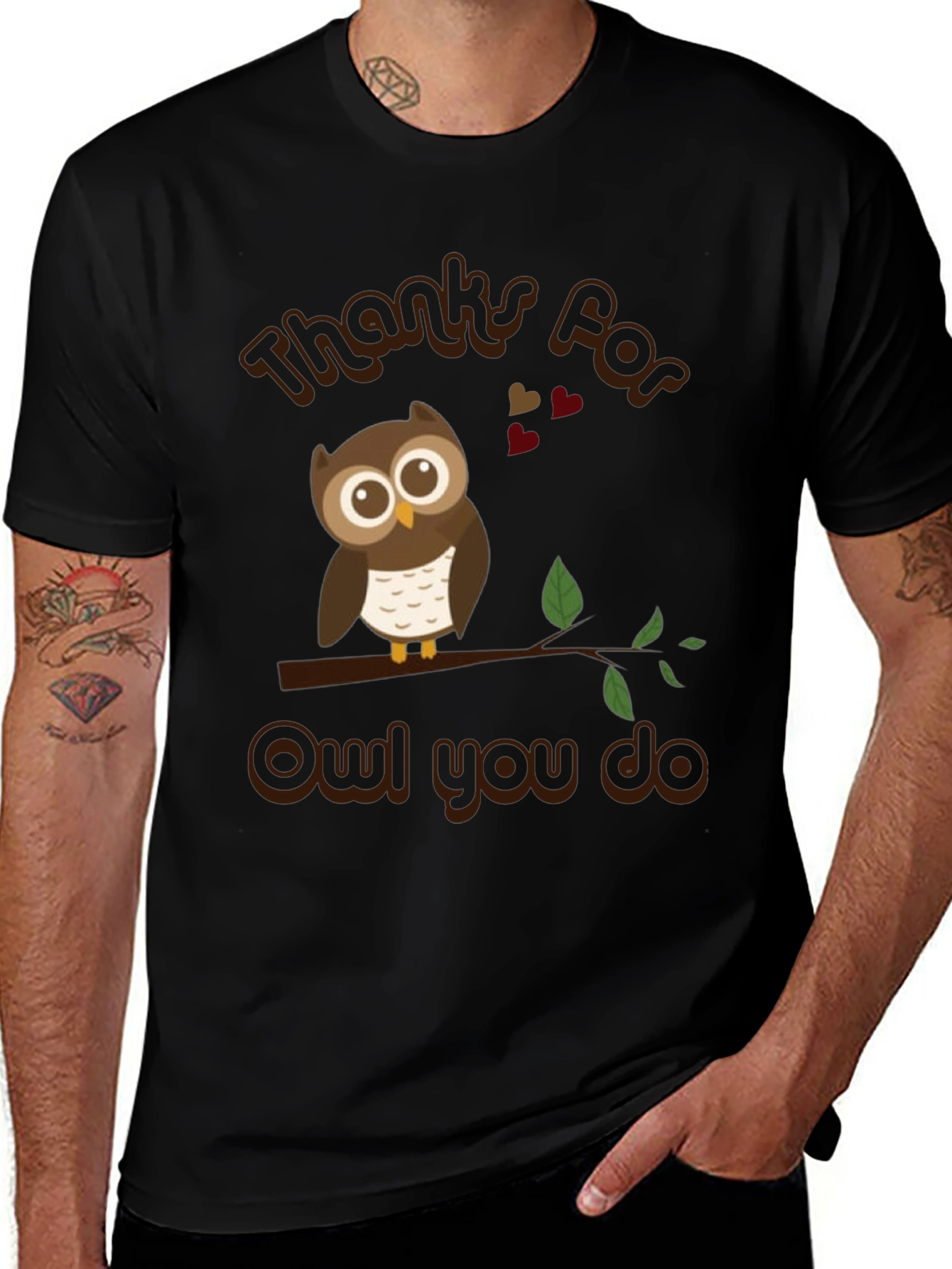 Variant 7 of Thanks For Owl You Do T-Shirt